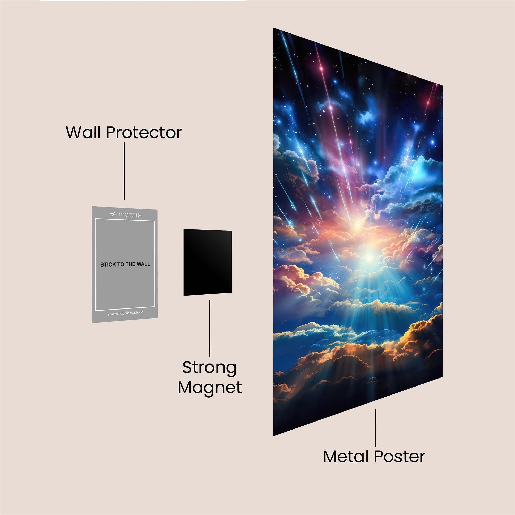 Cosmic Euphoria Safe Wall Magnetic / M