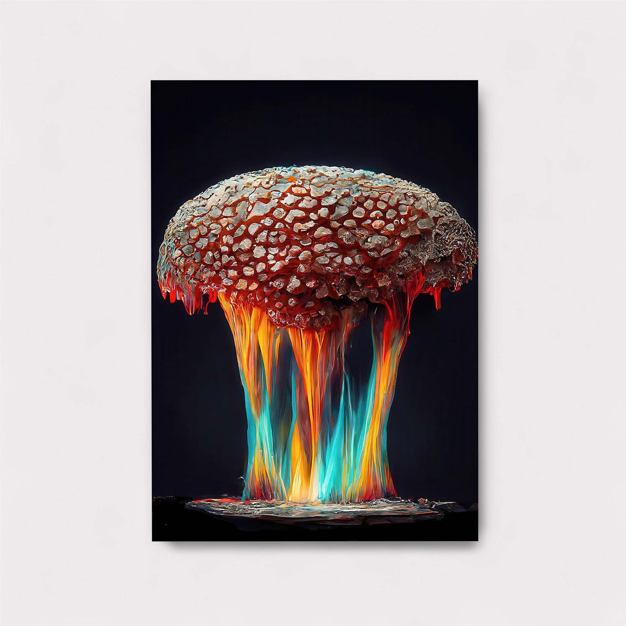 Mushroom Blaze Safe Wall Magnetic / M
