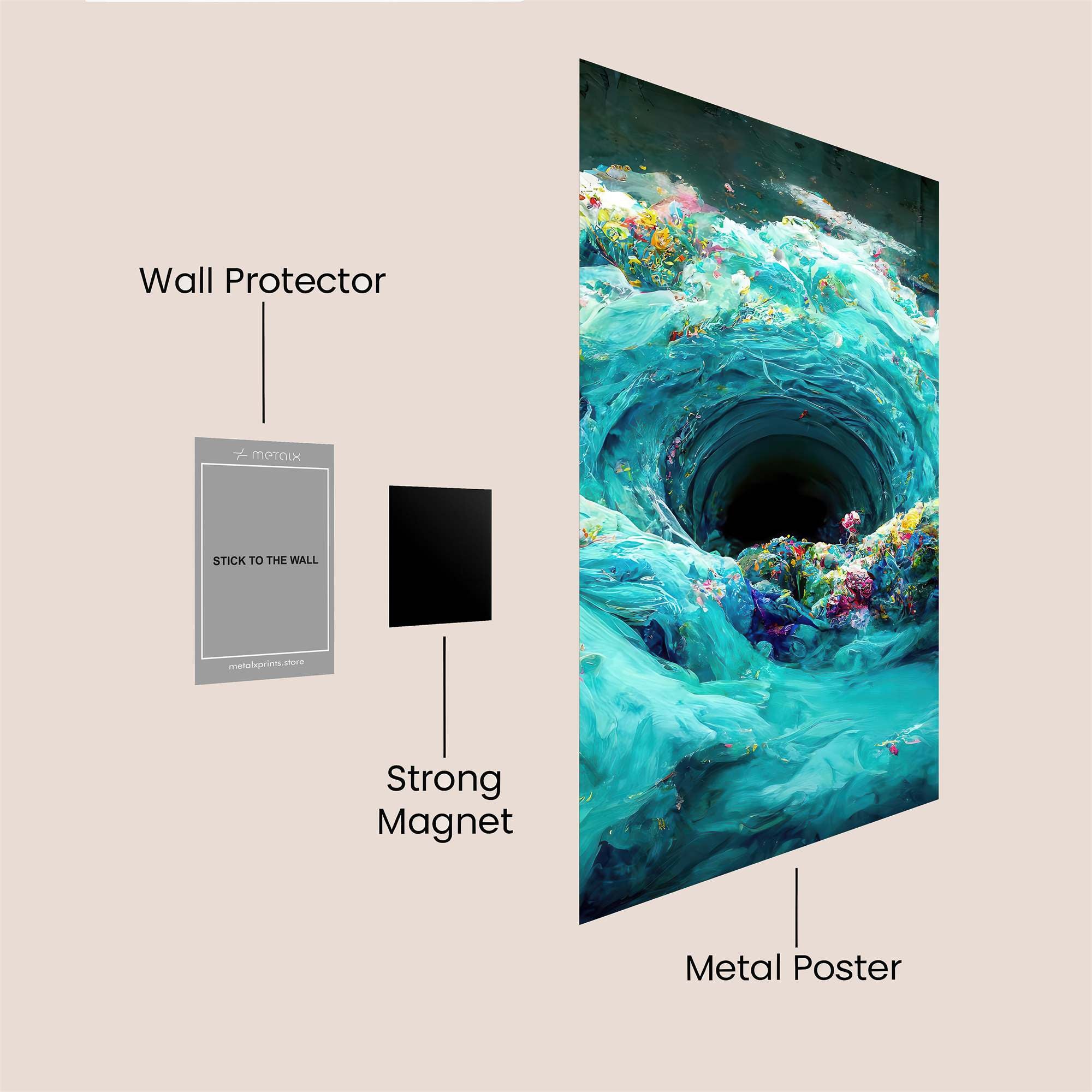 Vortex Enchantment Safe Wall Magnetic / M
