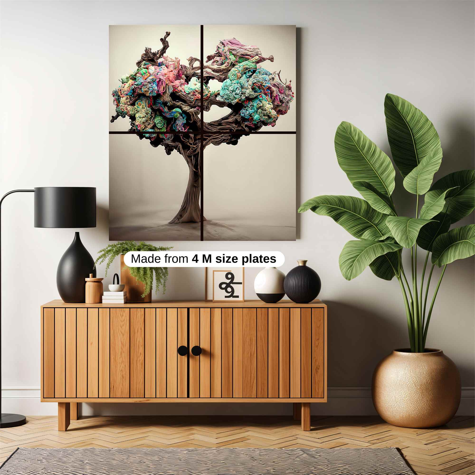 Whimsy Tree Safe Wall Magnetic / M