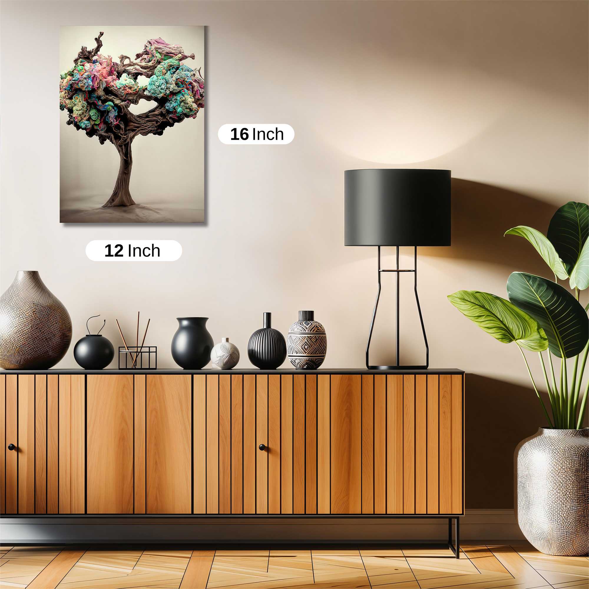 Whimsy Tree Safe Wall Magnetic / M