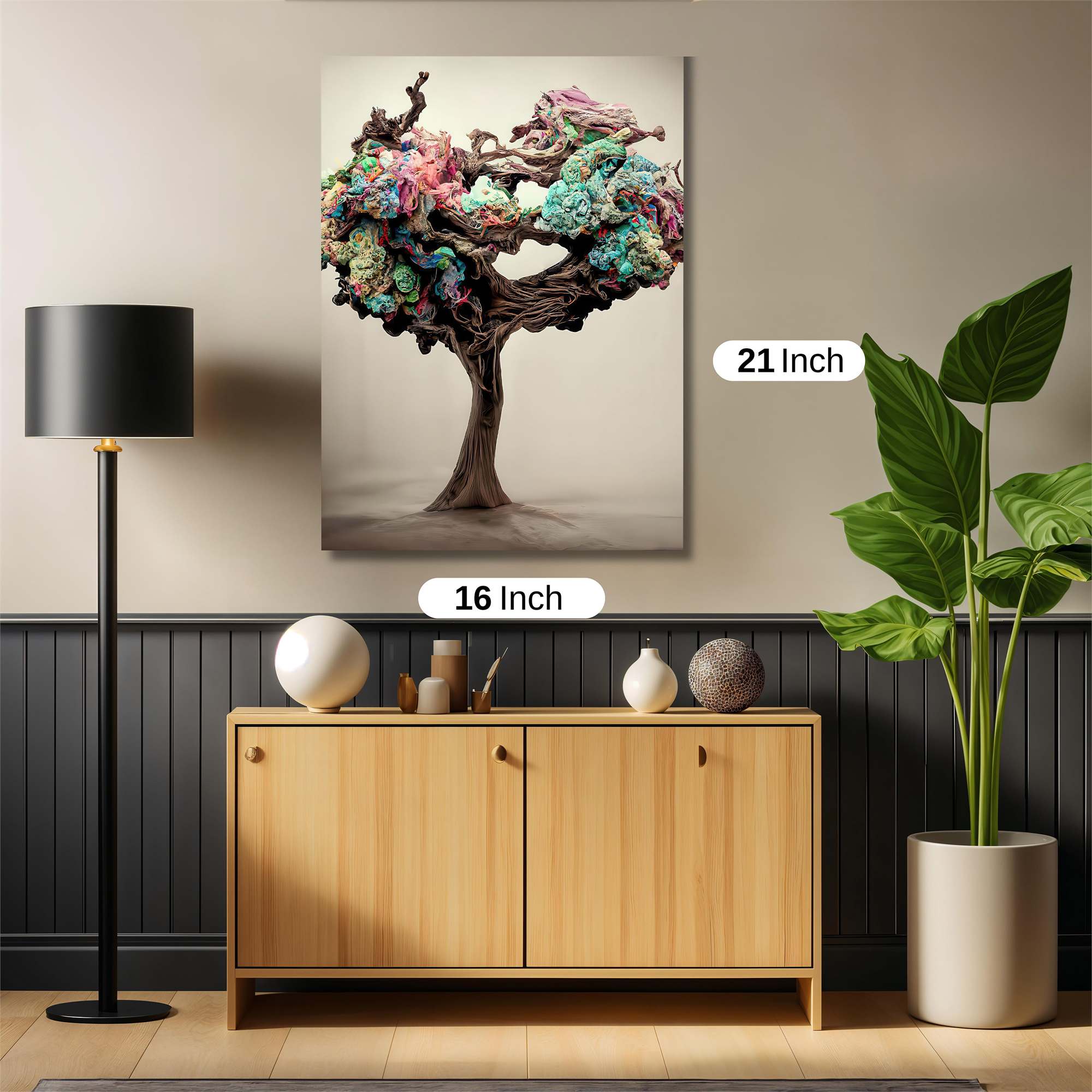 Whimsy Tree Safe Wall Magnetic / M