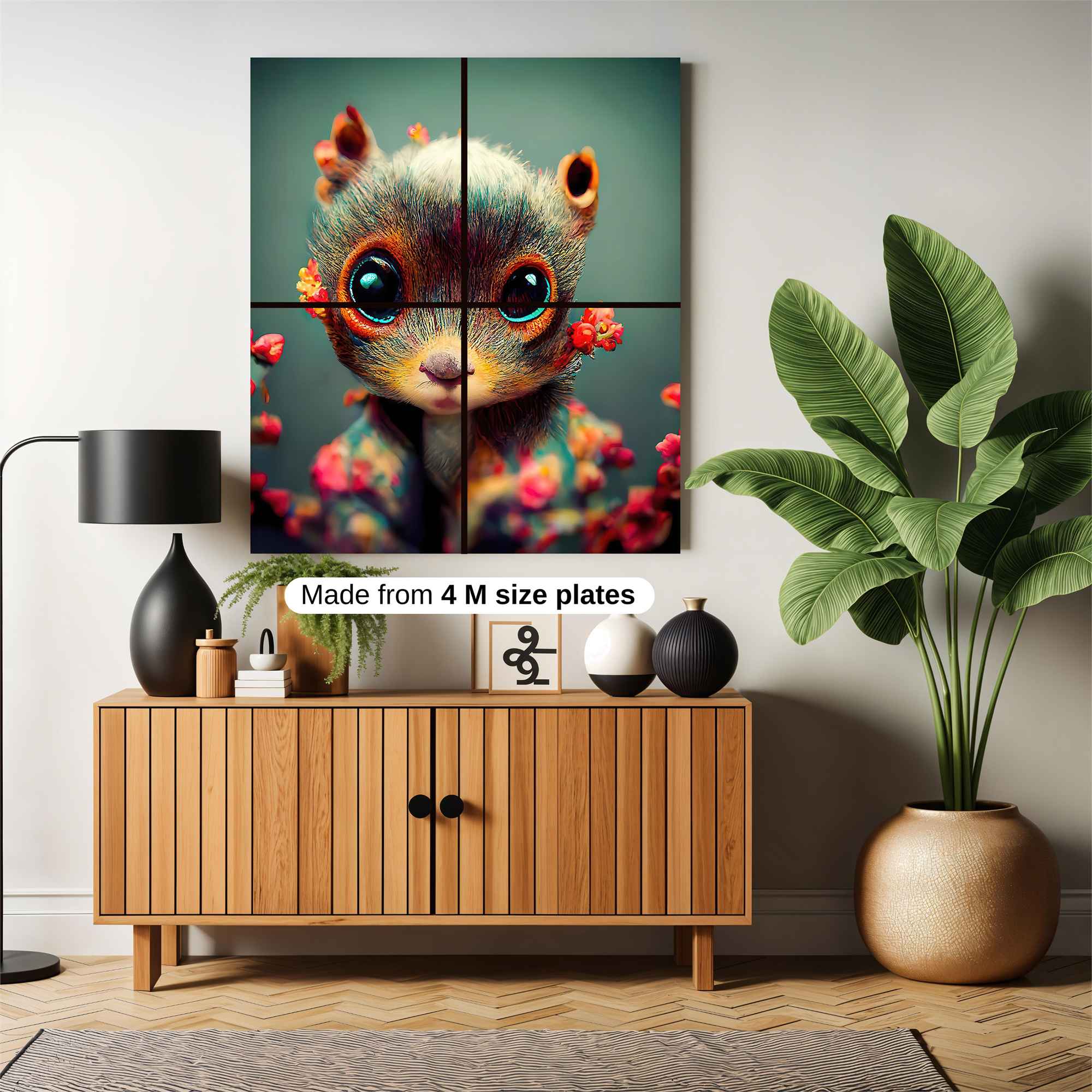 FloralWhimsy Safe Wall Magnetic / M