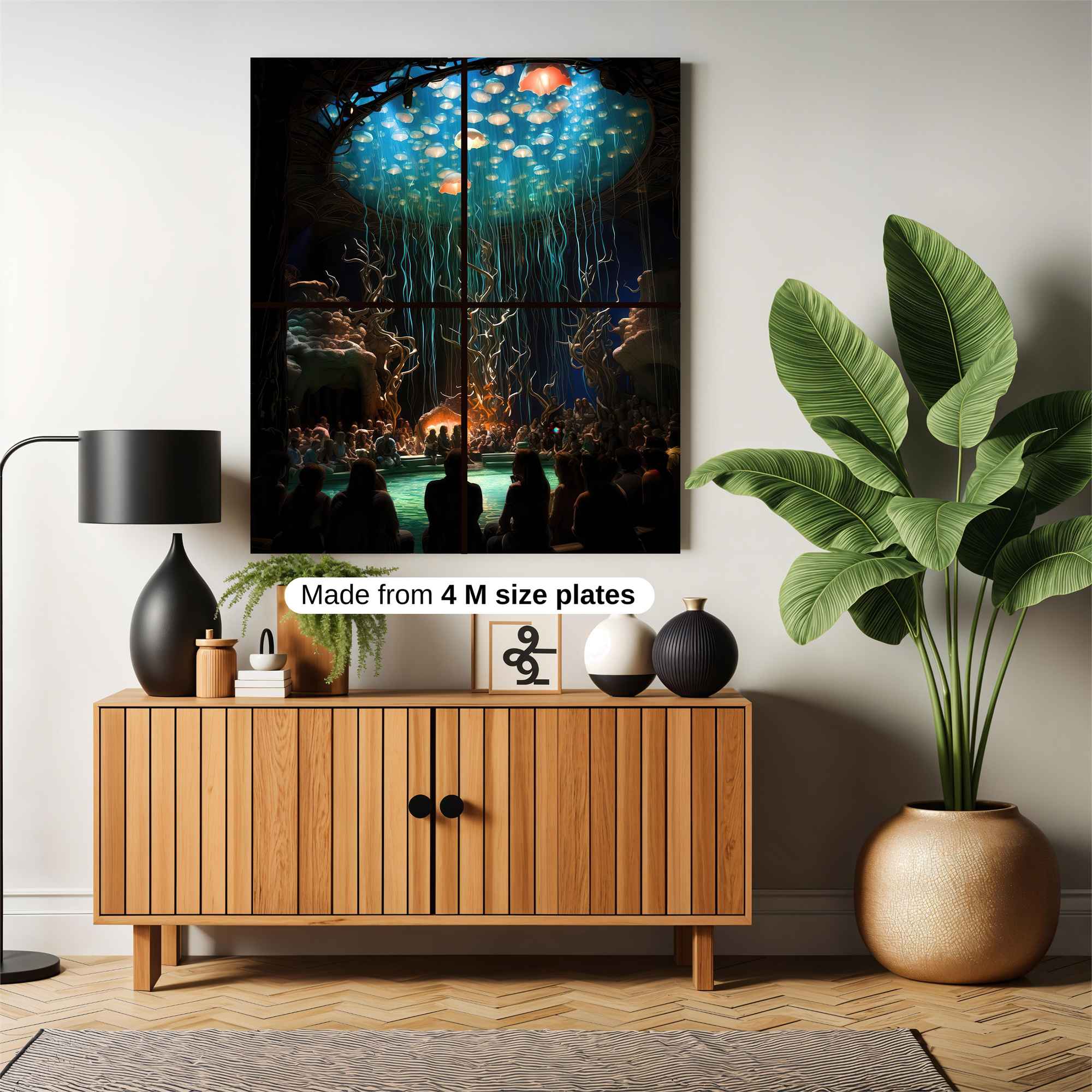 Jellyfish Enchantment Safe Wall Magnetic / M