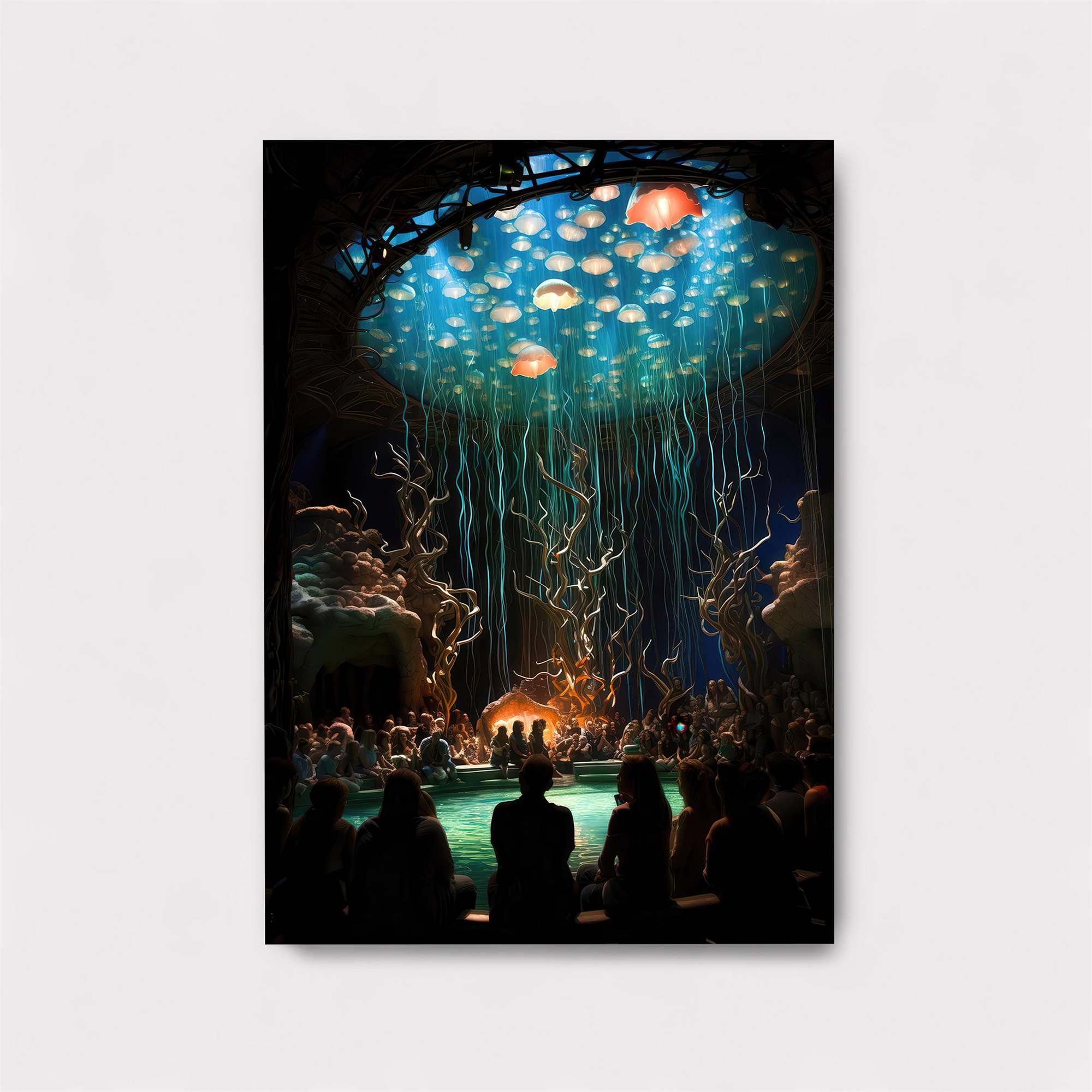 Jellyfish Enchantment Safe Wall Magnetic / M