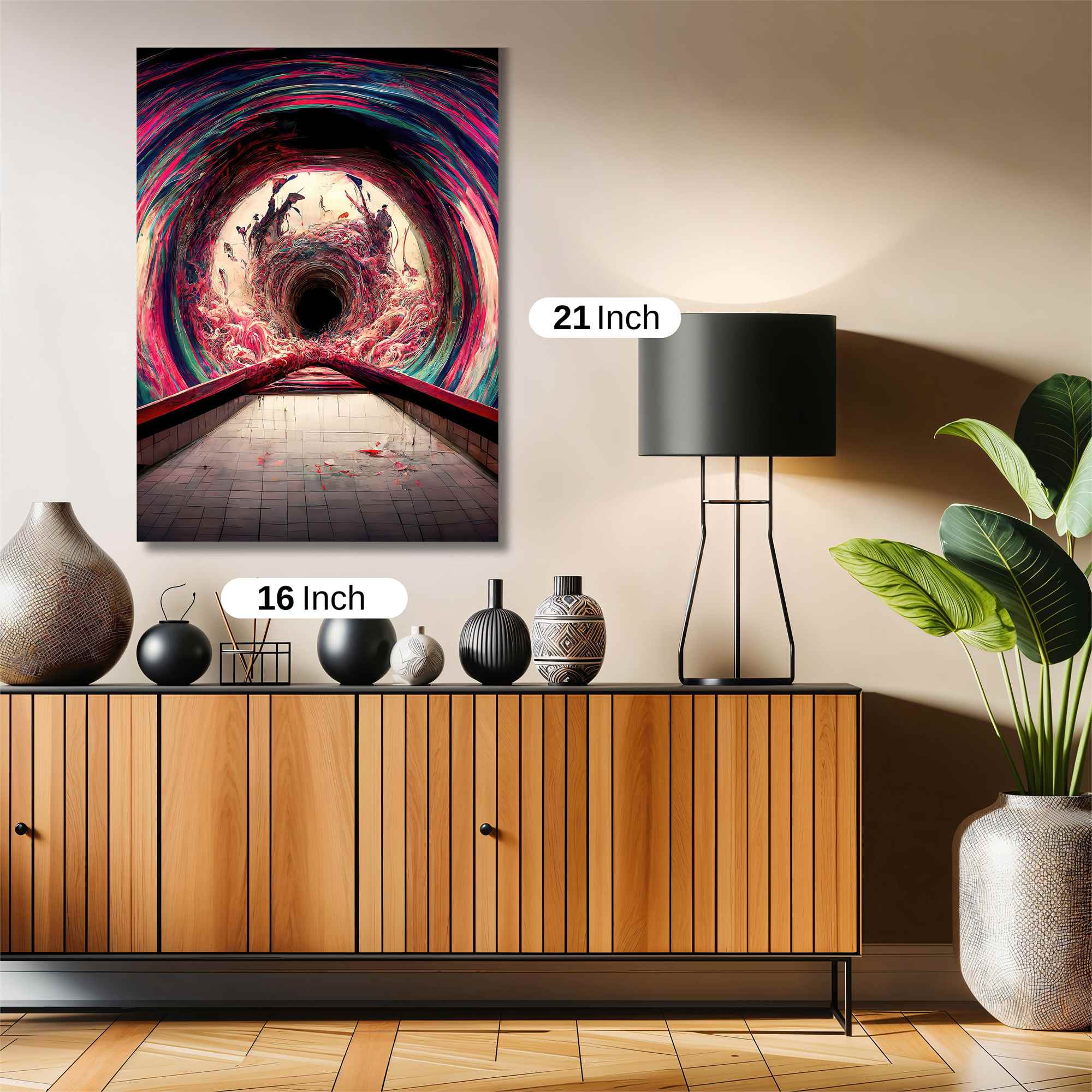 Vortex Nightmare Safe Wall Magnetic / M