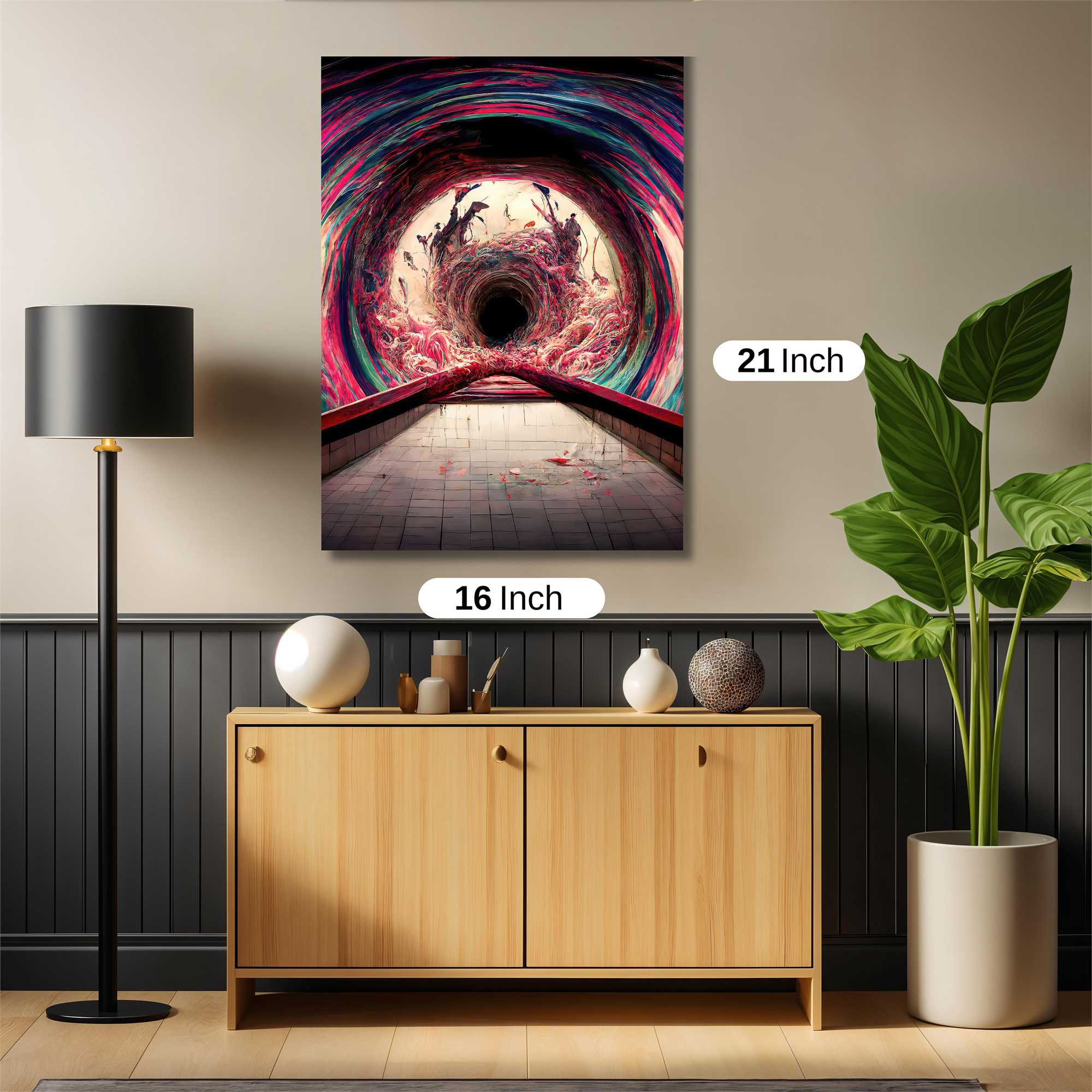 Vortex Nightmare Safe Wall Magnetic / M