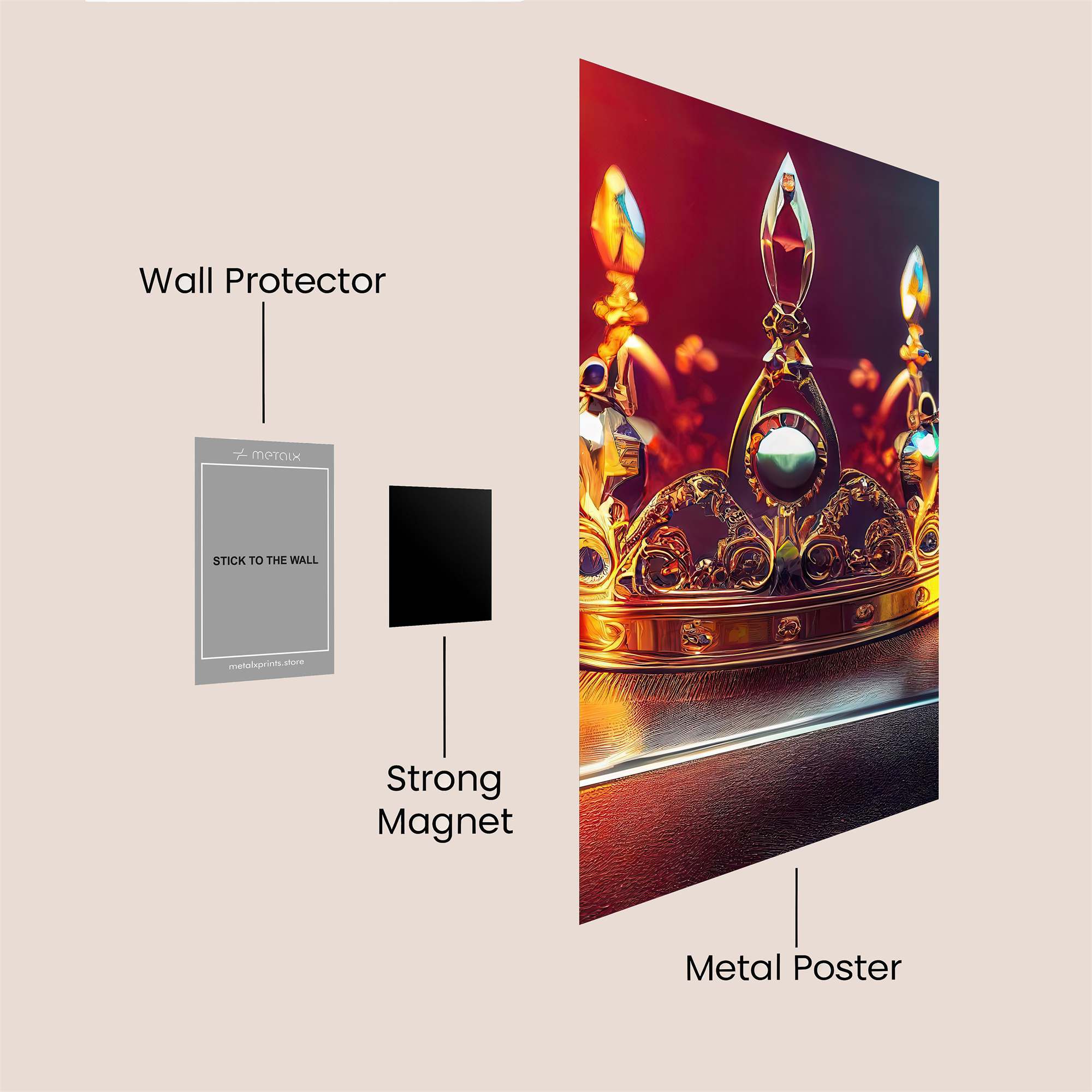 Royal Radiance Safe Wall Magnetic / M