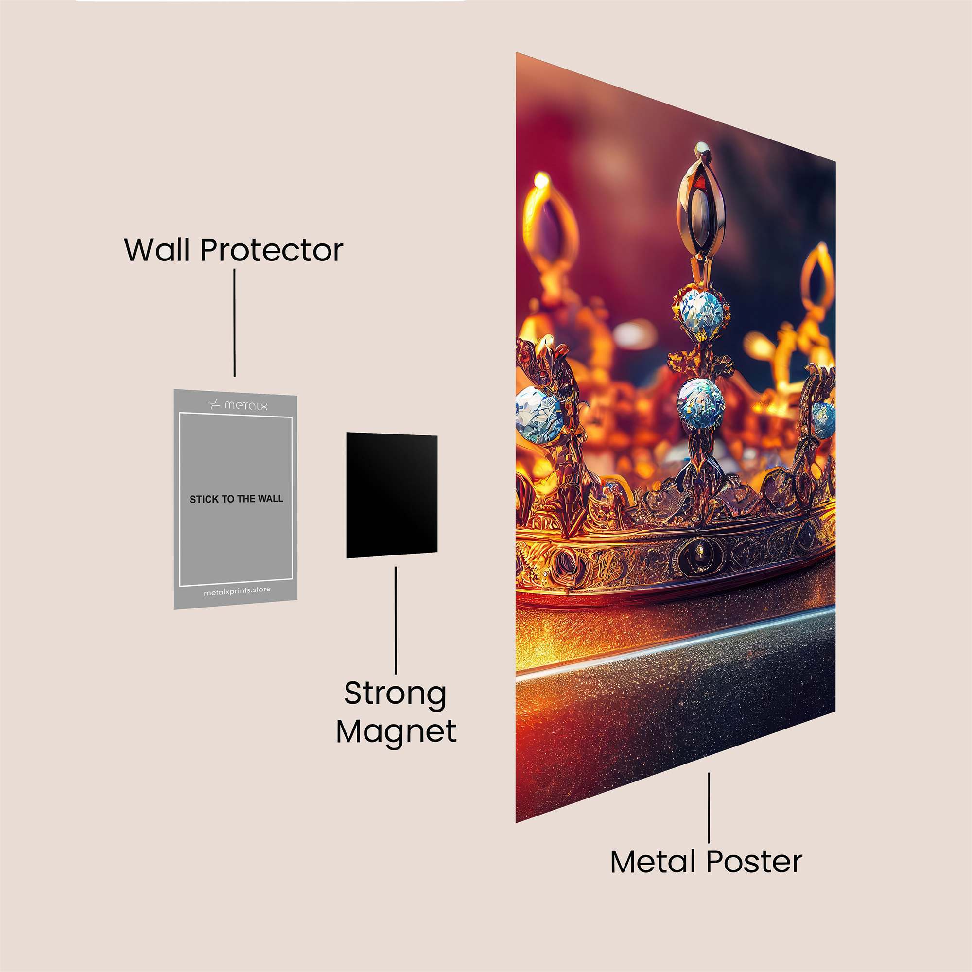 Regal Radiance Safe Wall Magnetic / M