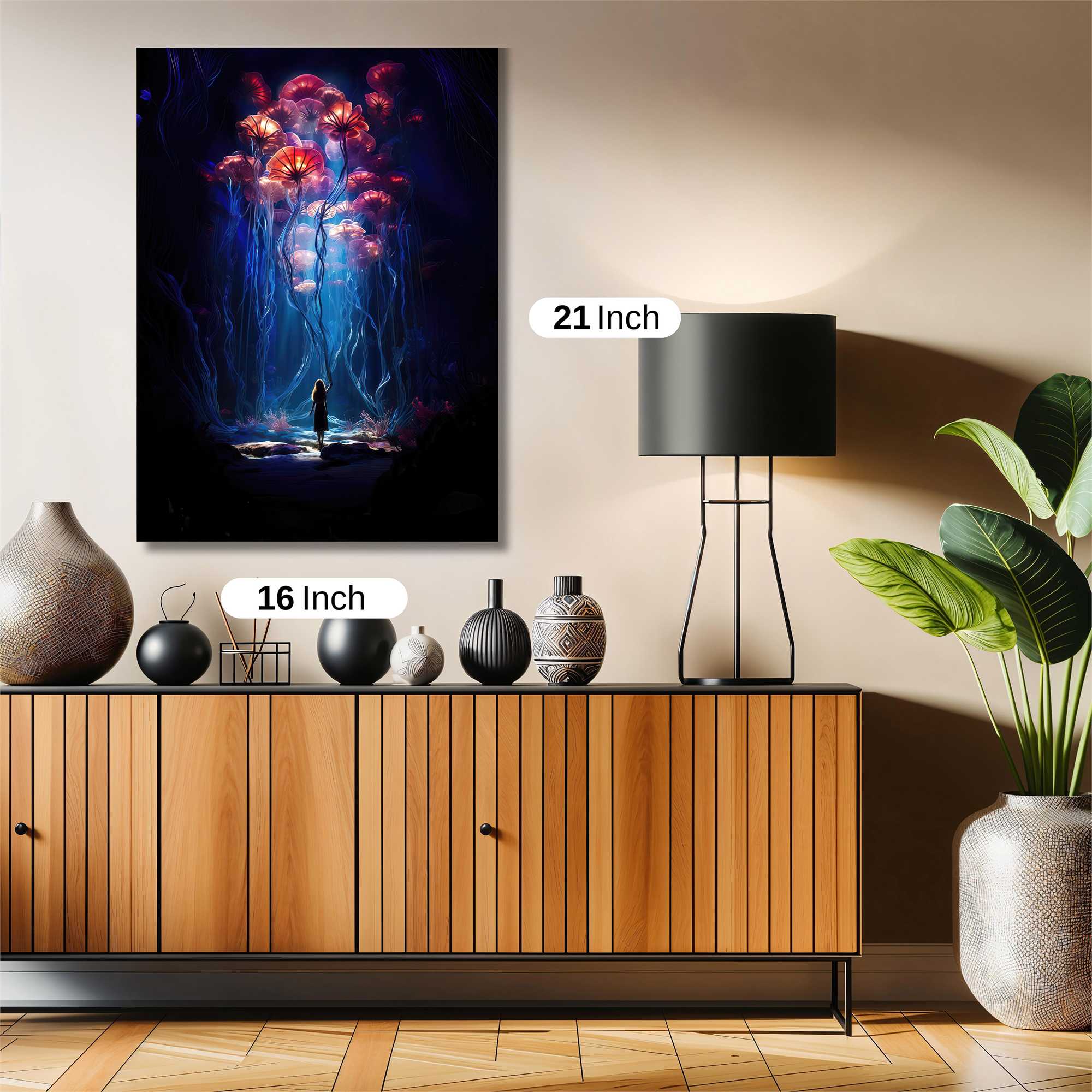 Jellyfish Enchantment Safe Wall Magnetic / M