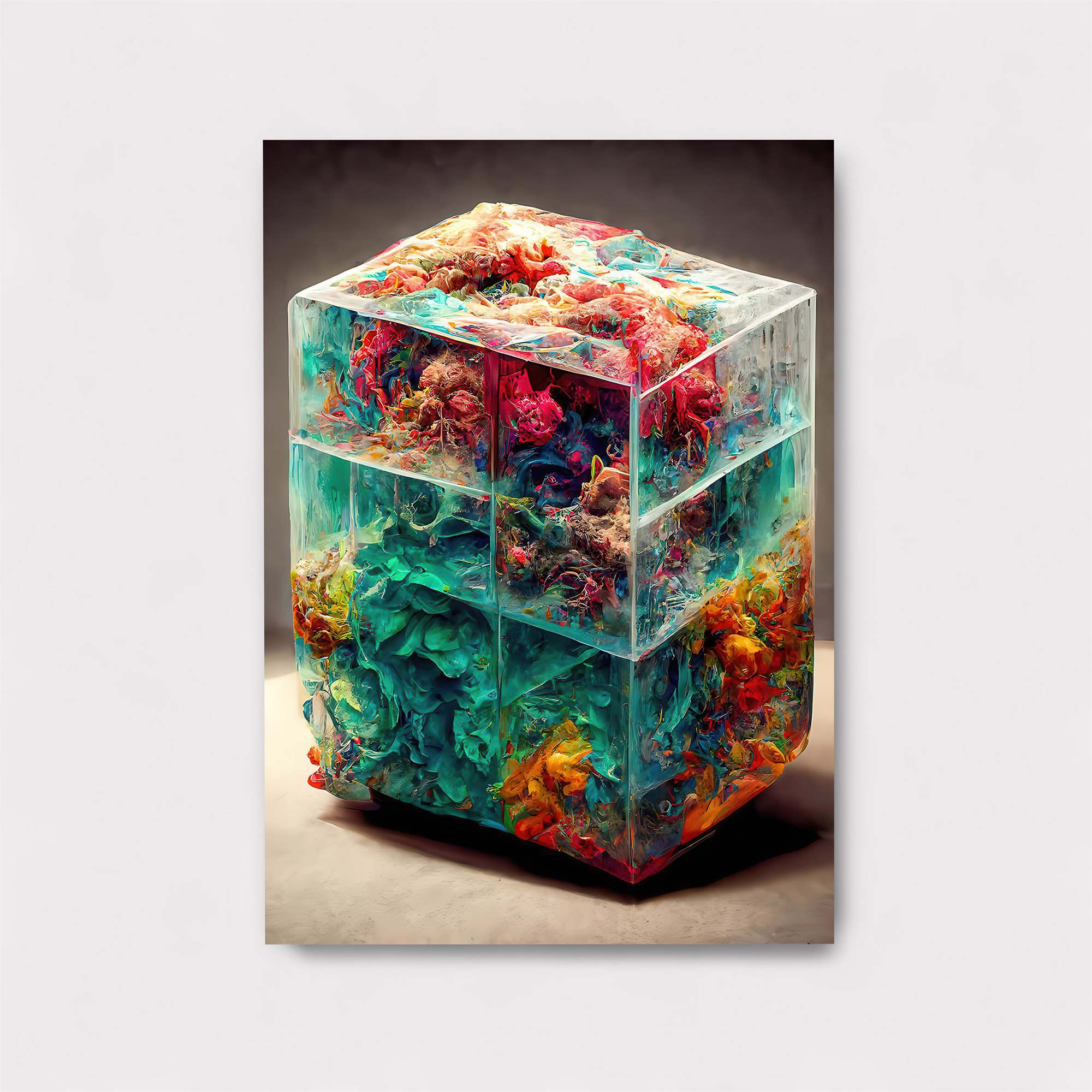 Colorful Chaos Safe Wall Magnetic / M