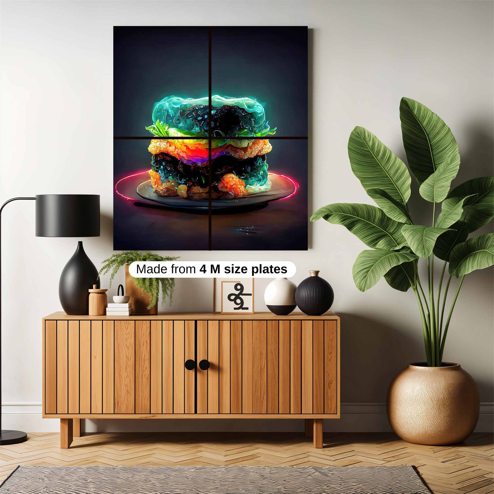 Neon Feast Safe Wall Magnetic / M