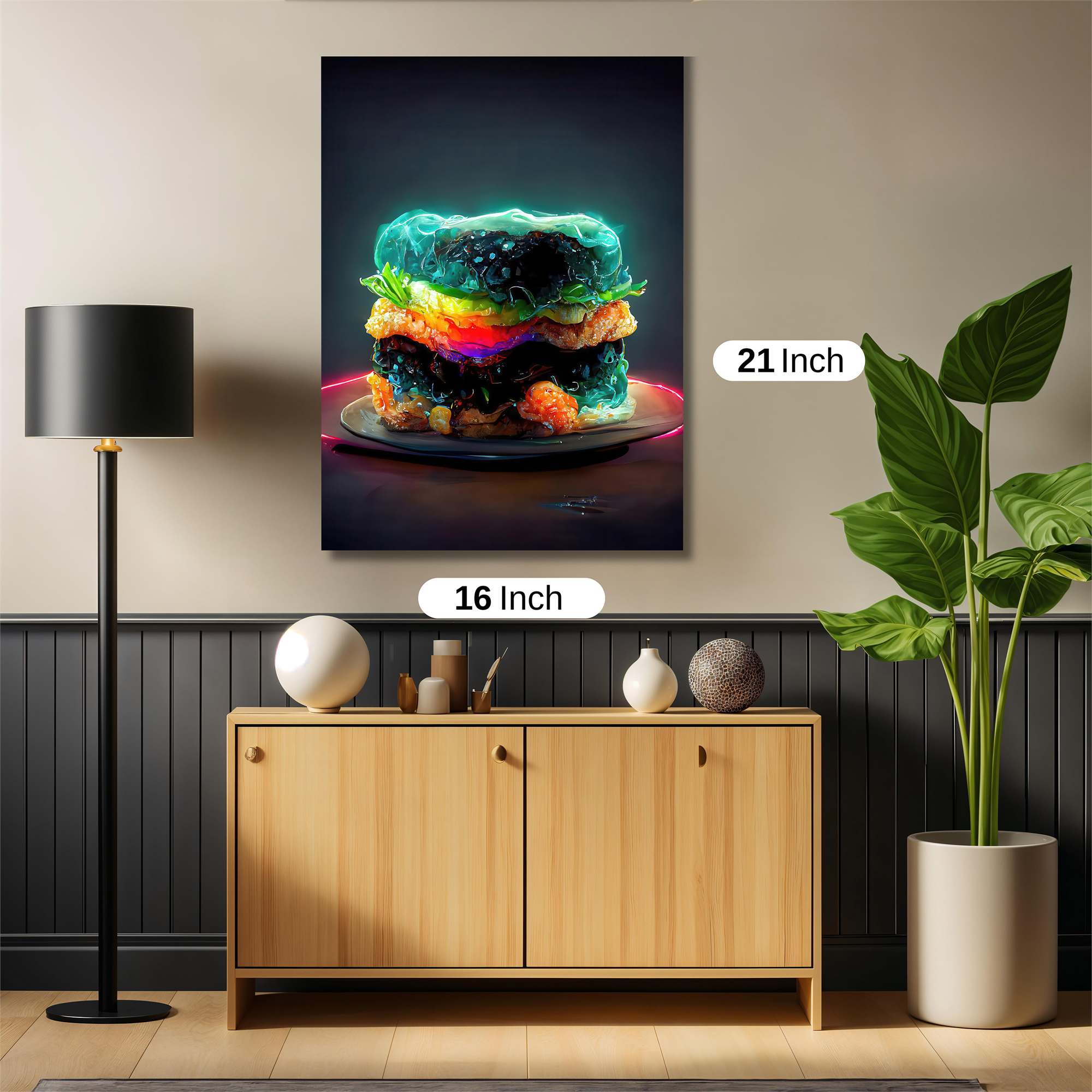 Neon Feast Safe Wall Magnetic / M
