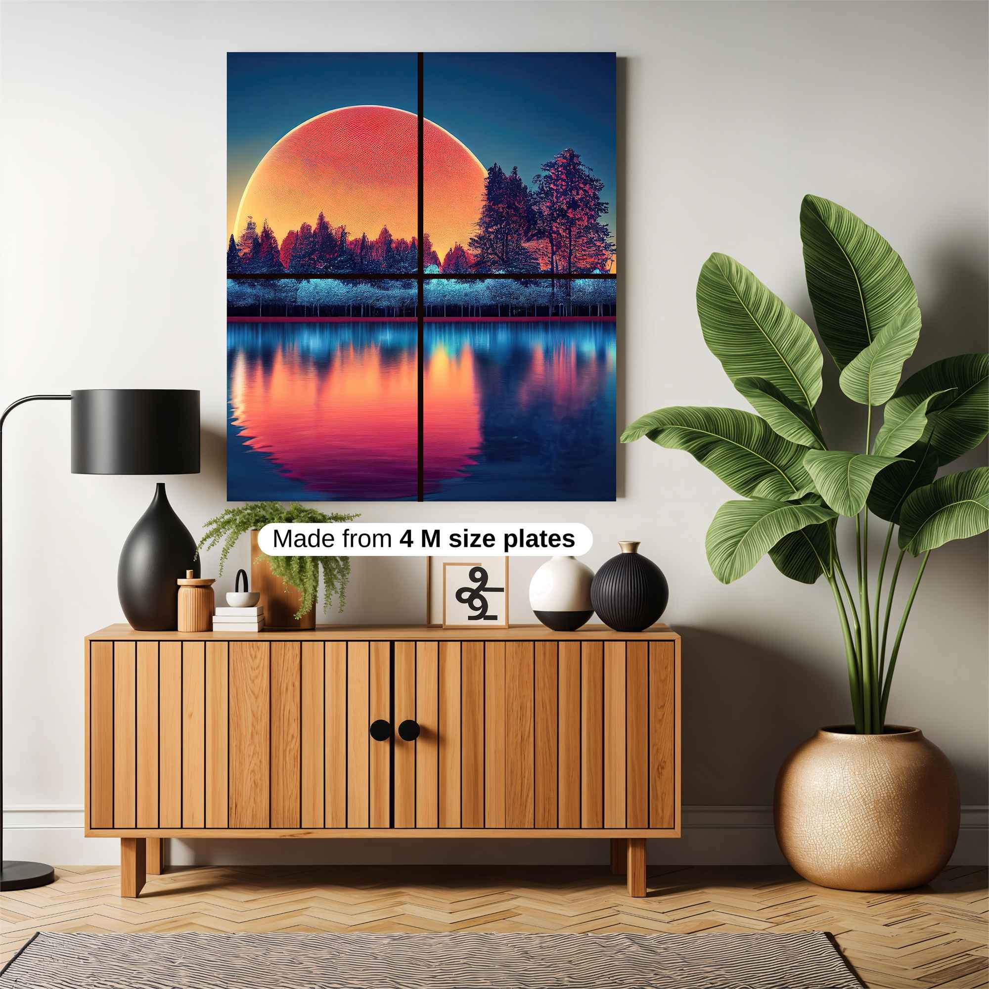 Sunset Serenity Safe Wall Magnetic / M