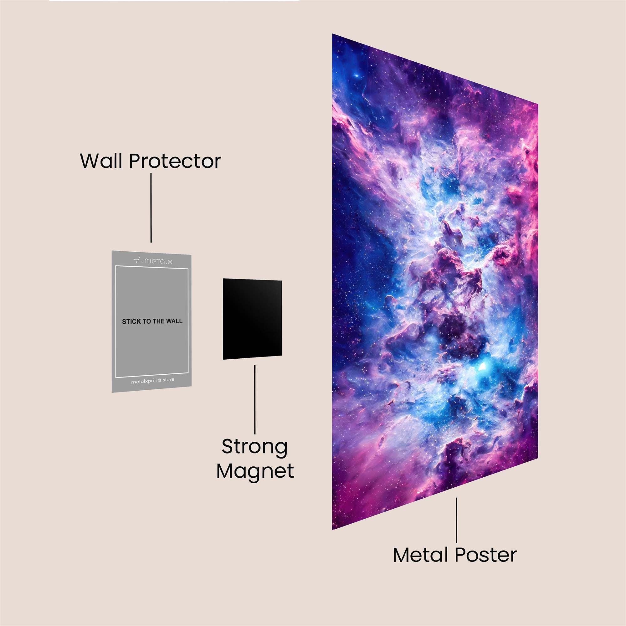 Nebula Dream Safe Wall Magnetic / M