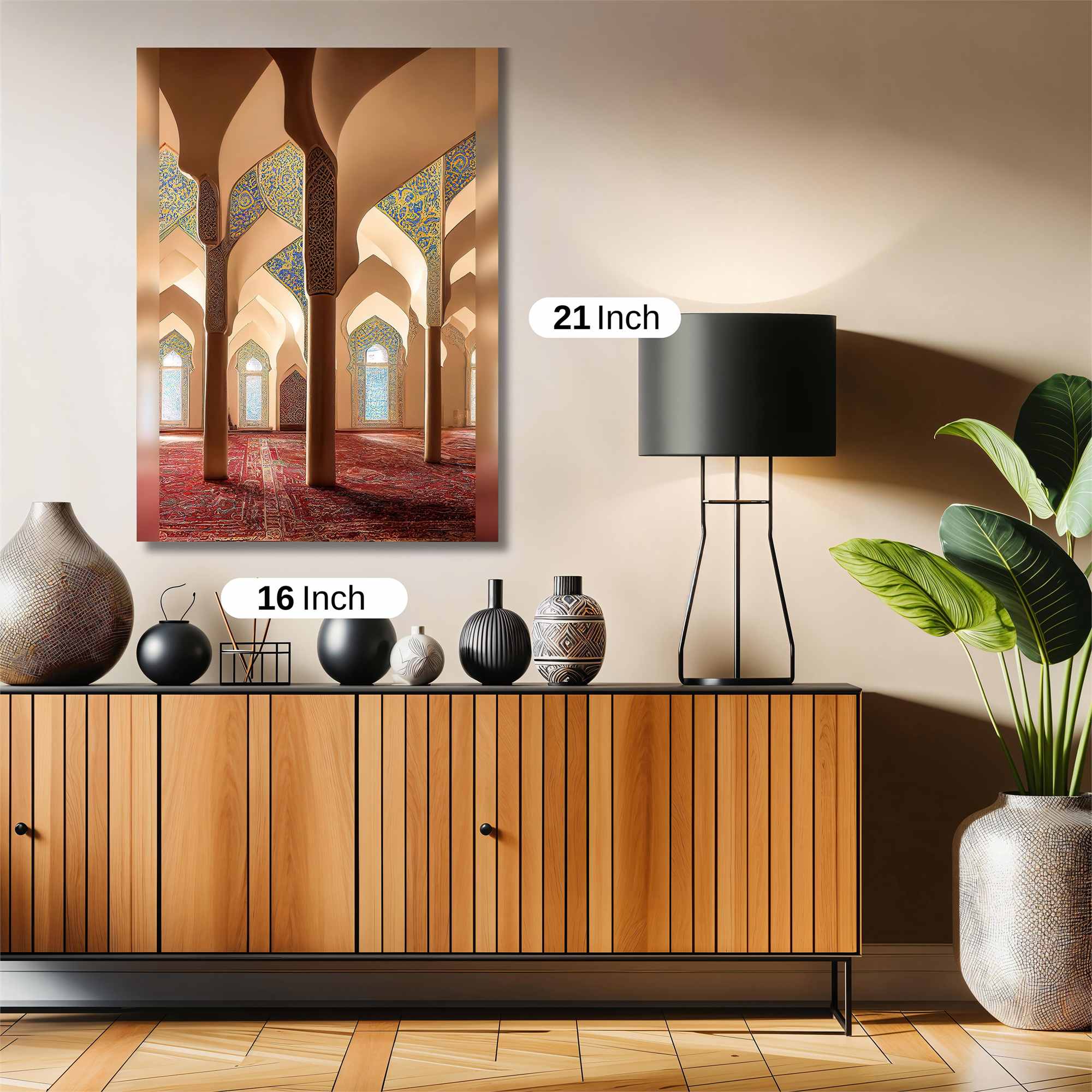 Mosque Serenity Safe Wall Magnetic / M