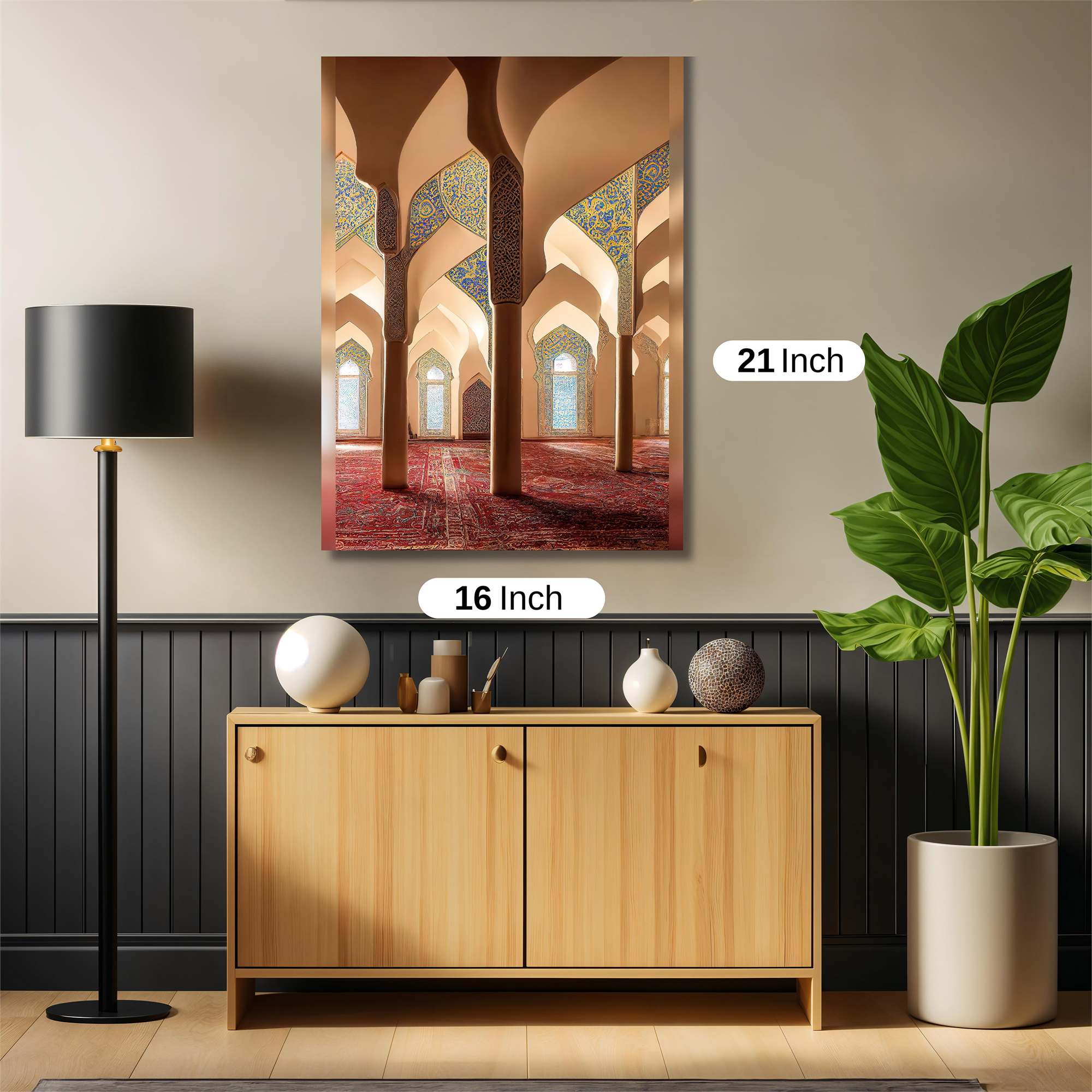 Mosque Serenity Safe Wall Magnetic / M