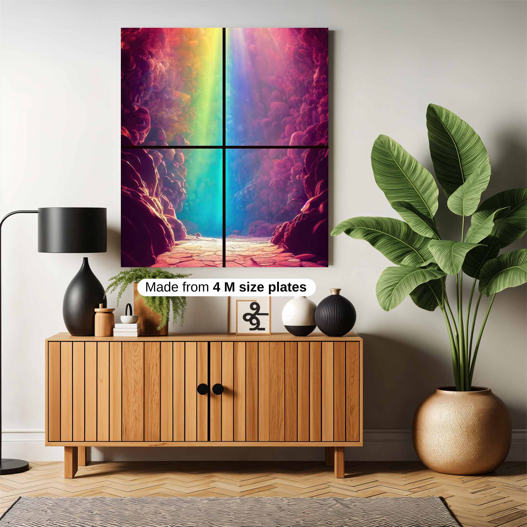 Rainbow Enchantment Safe Wall Magnetic / M