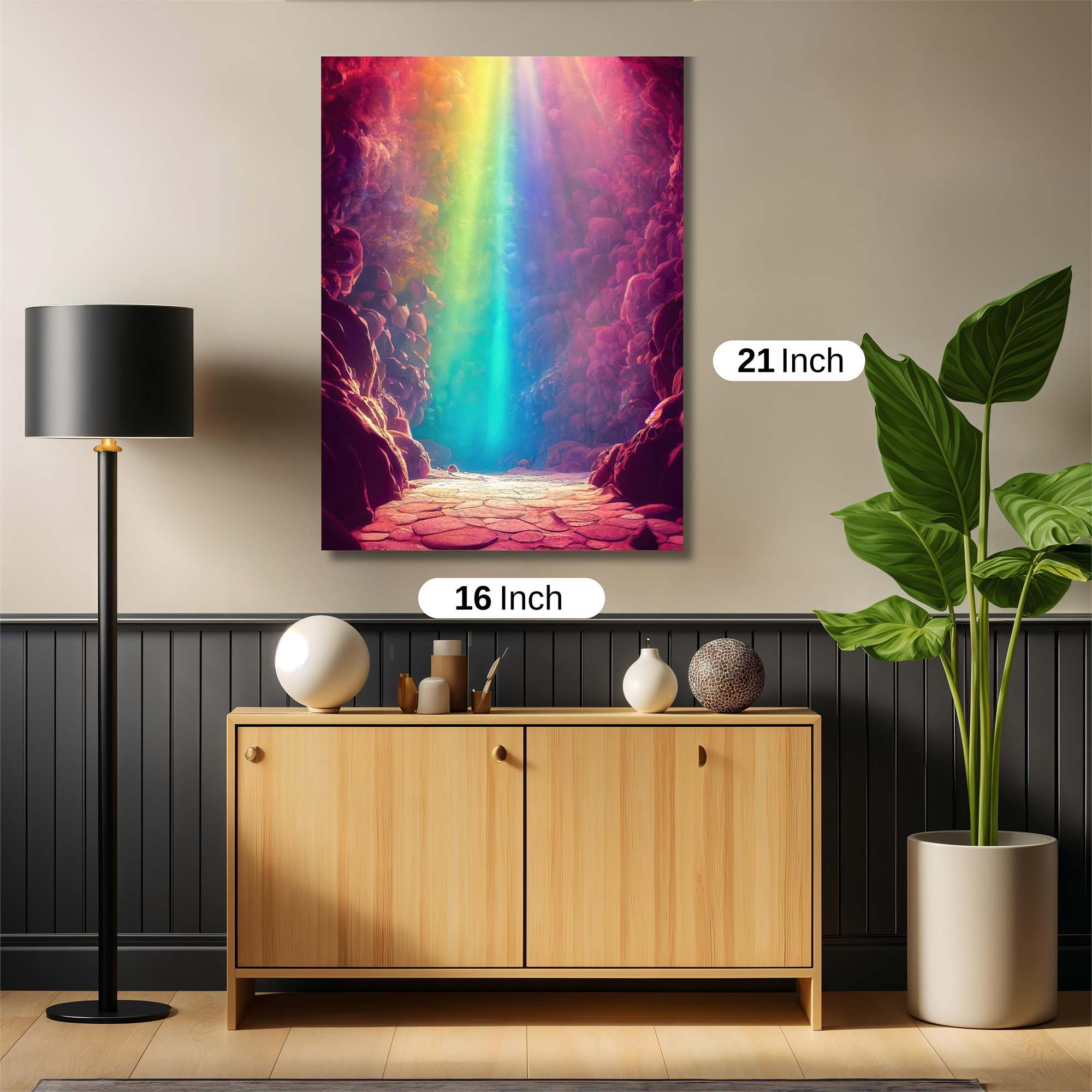 Rainbow Enchantment Safe Wall Magnetic / M