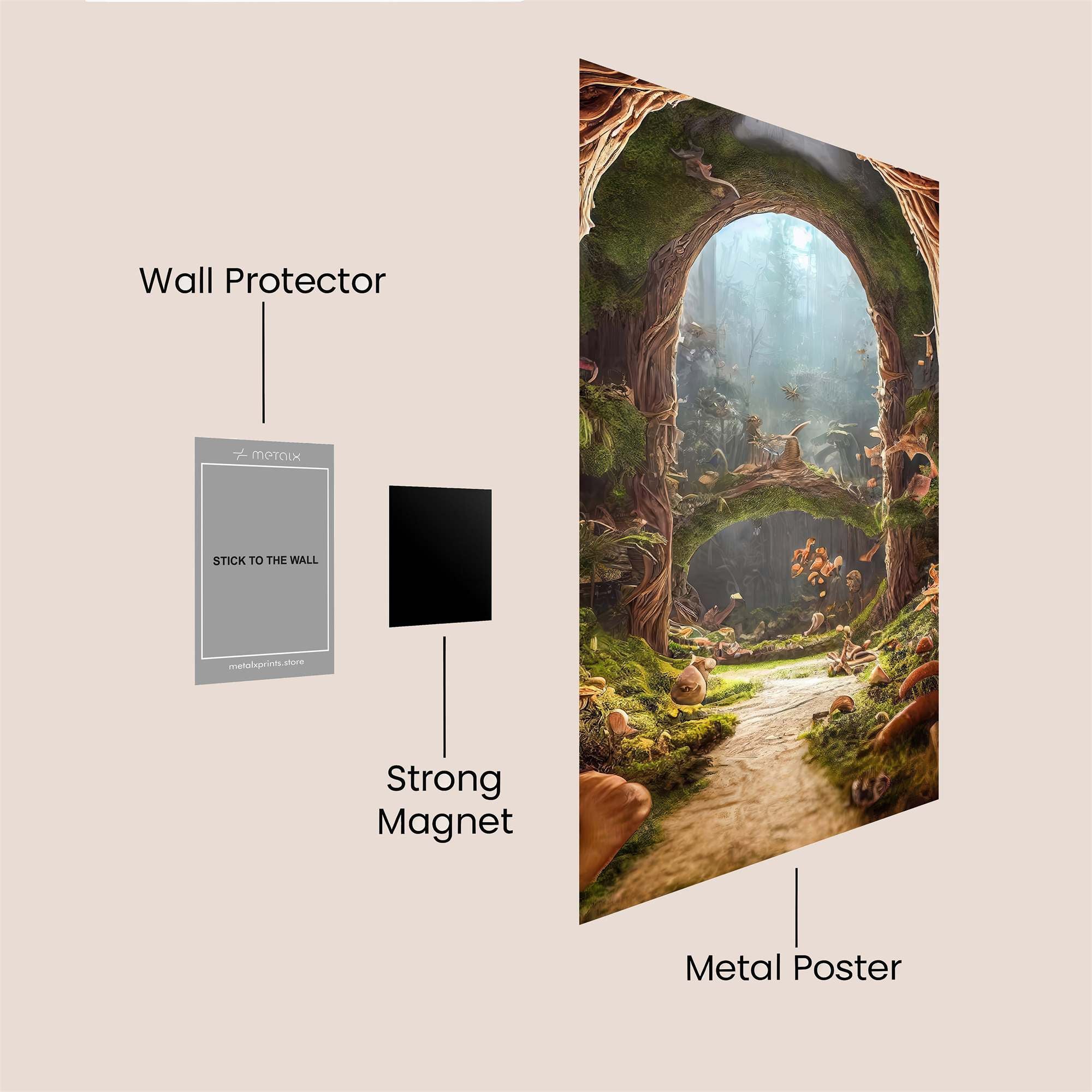 ForestWhisper Safe Wall Magnetic / M