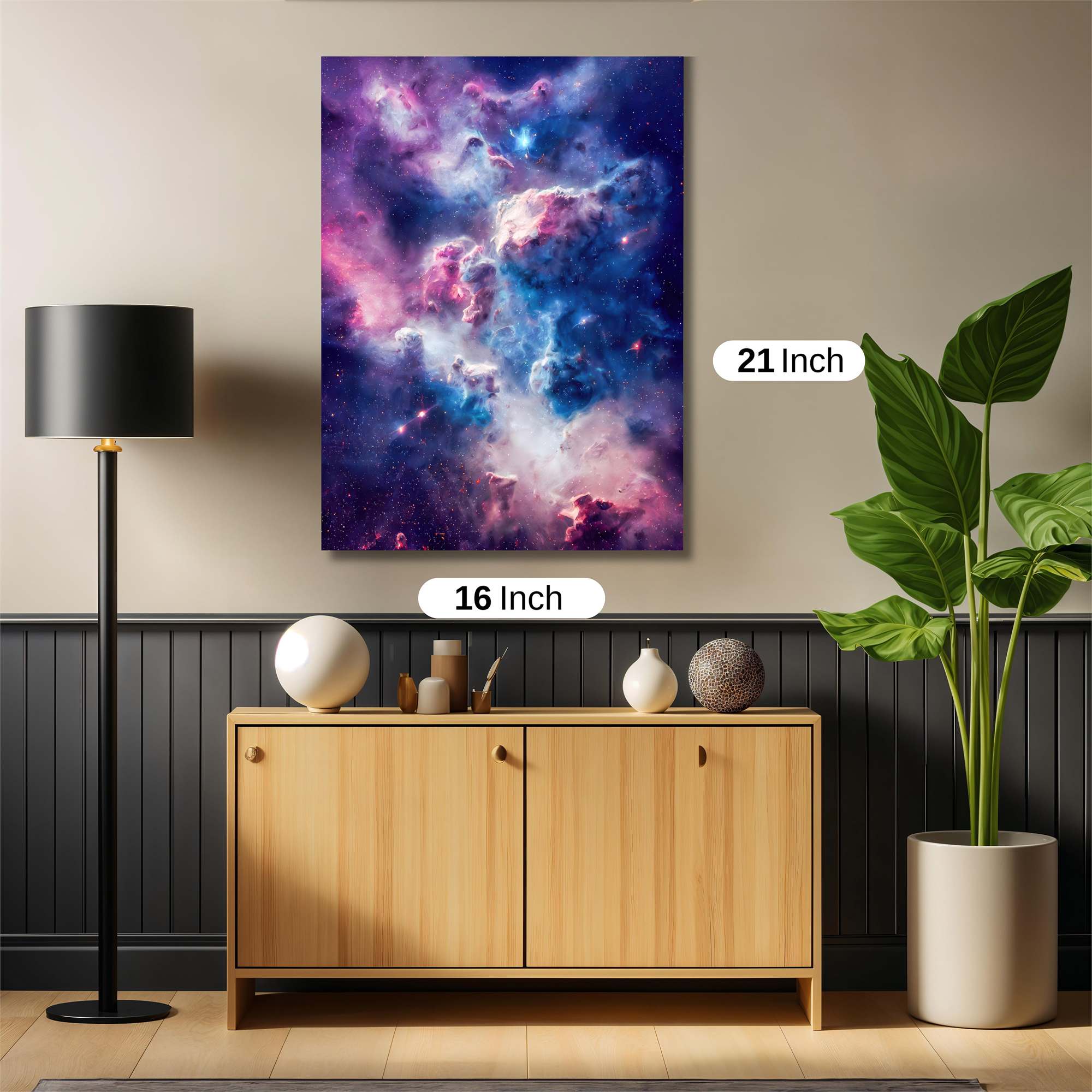Nebula Dreamscape Safe Wall Magnetic / M