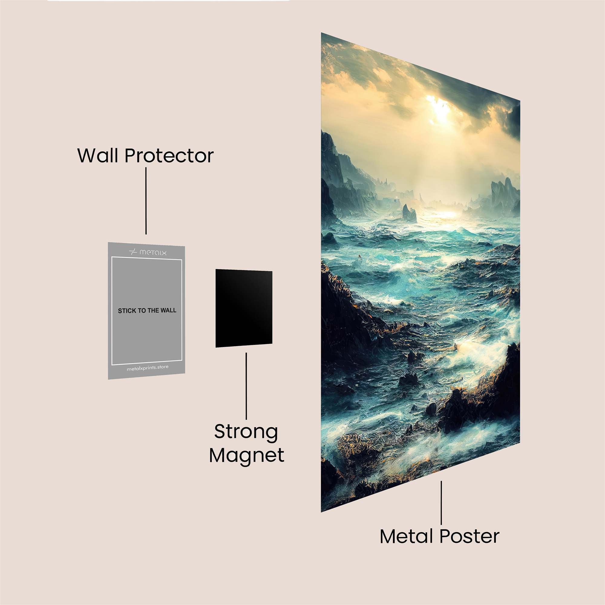 Storm Surge Safe Wall Magnetic / M