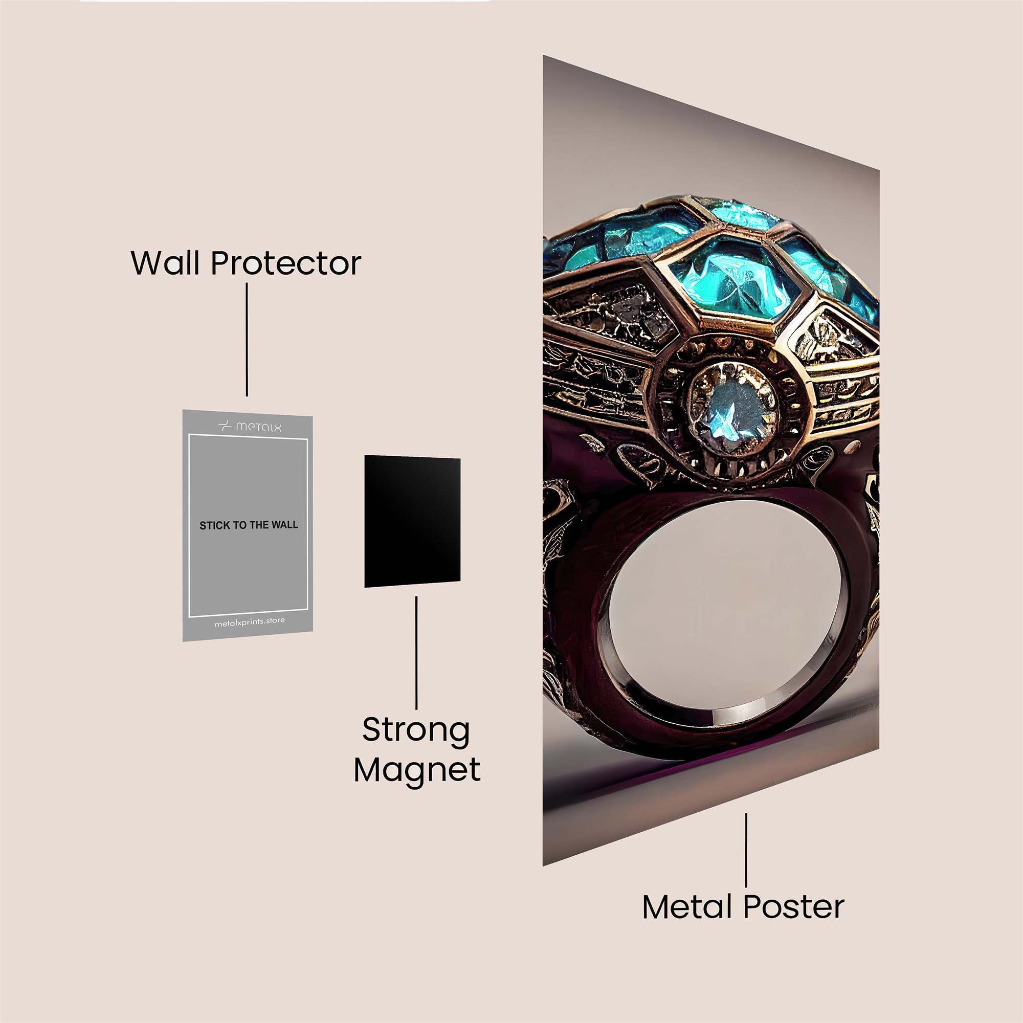 Sorcerer's Enigma Safe Wall Magnetic / M