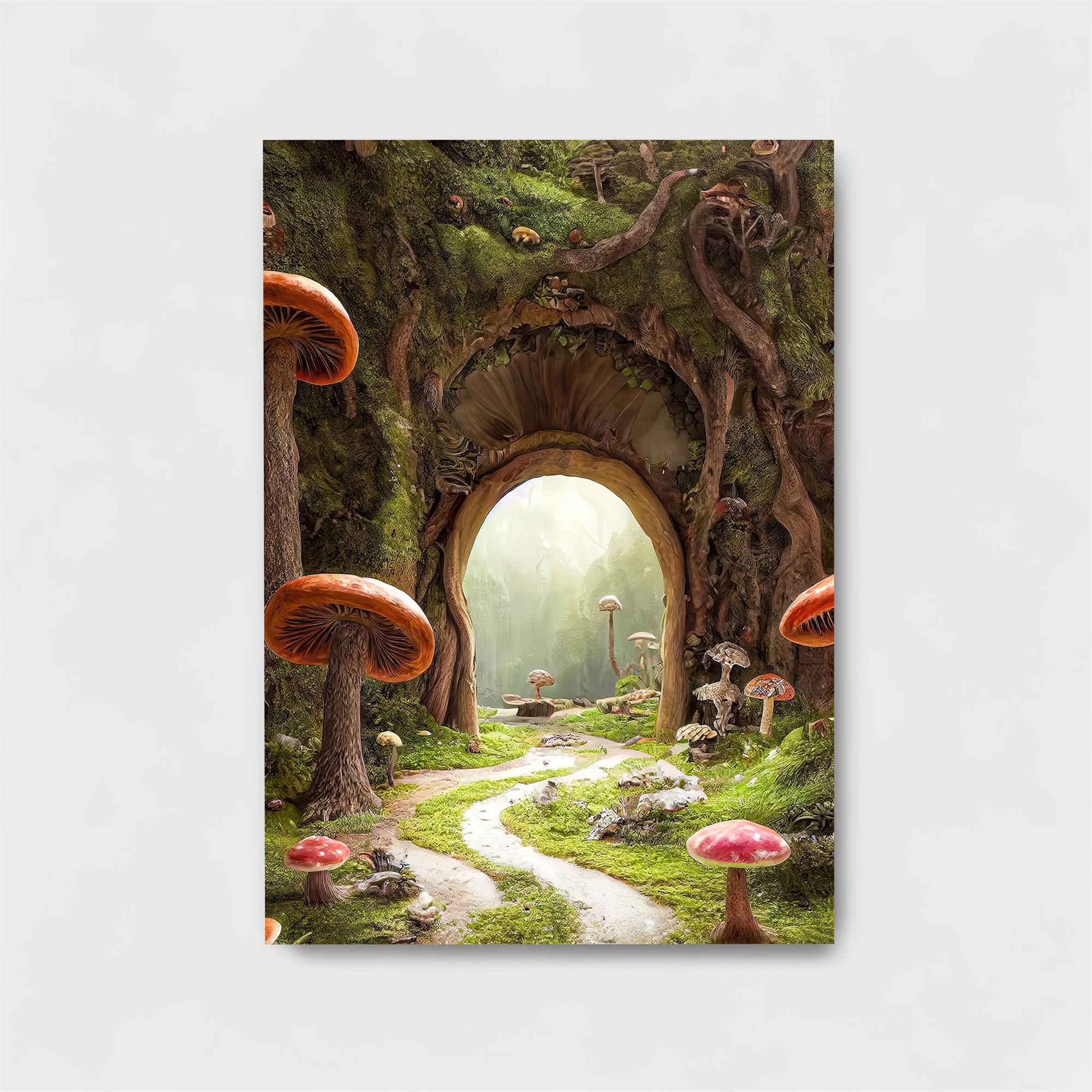 Mushroom Enchantment Safe Wall Magnetic / M