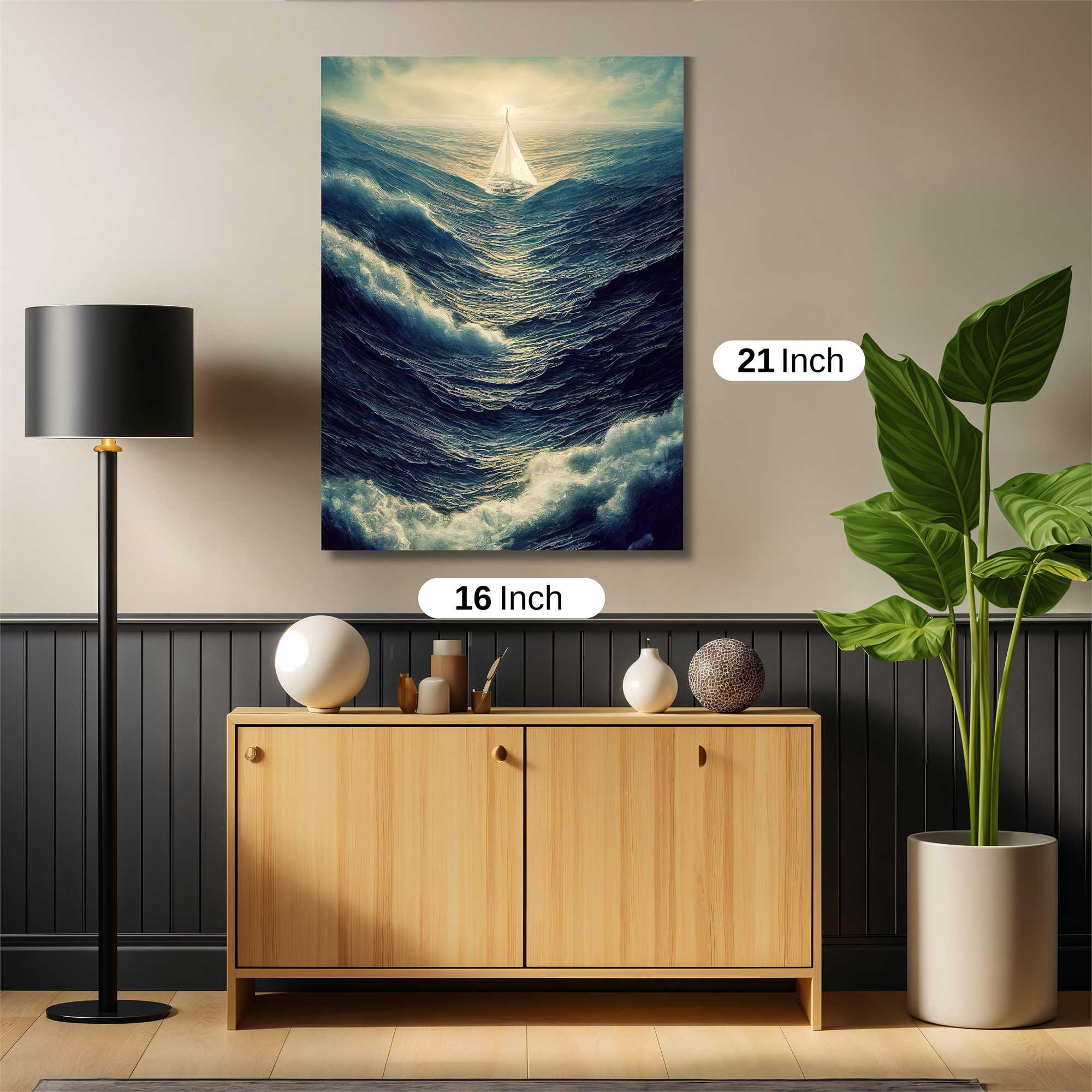 Sailor's Serenity Safe Wall Magnetic / M