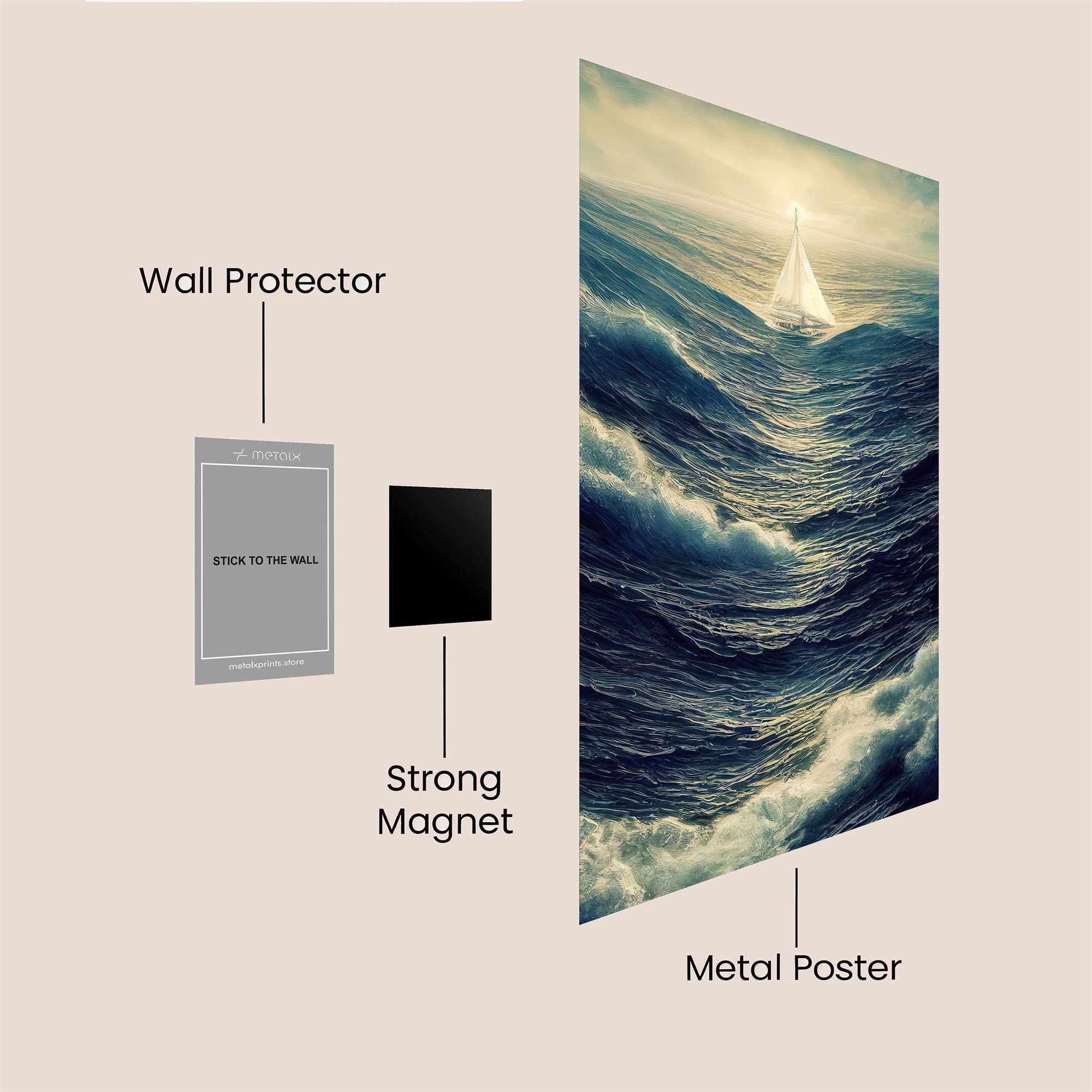 Sailor's Serenity Safe Wall Magnetic / M