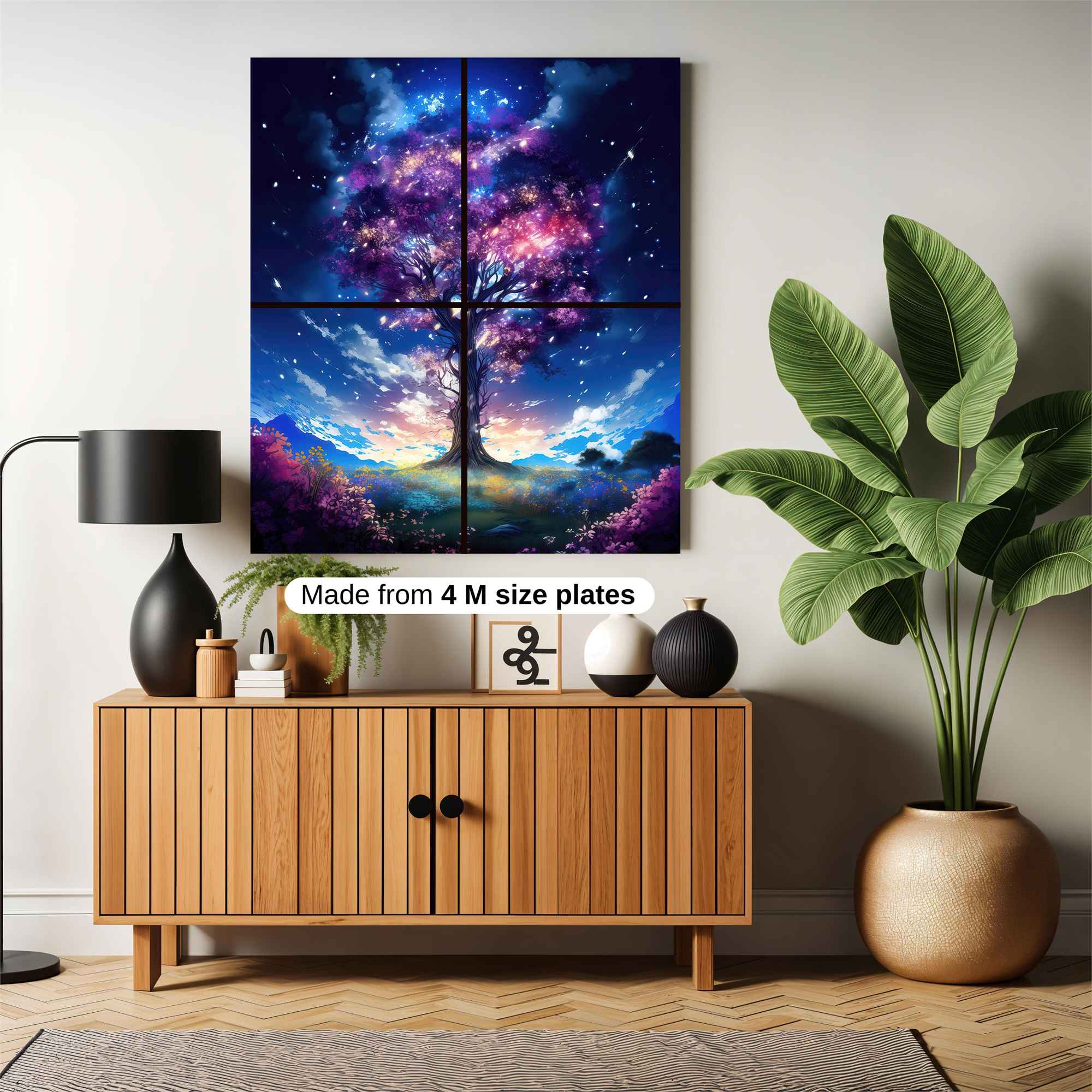 Cosmic Serenity Safe Wall Magnetic / M