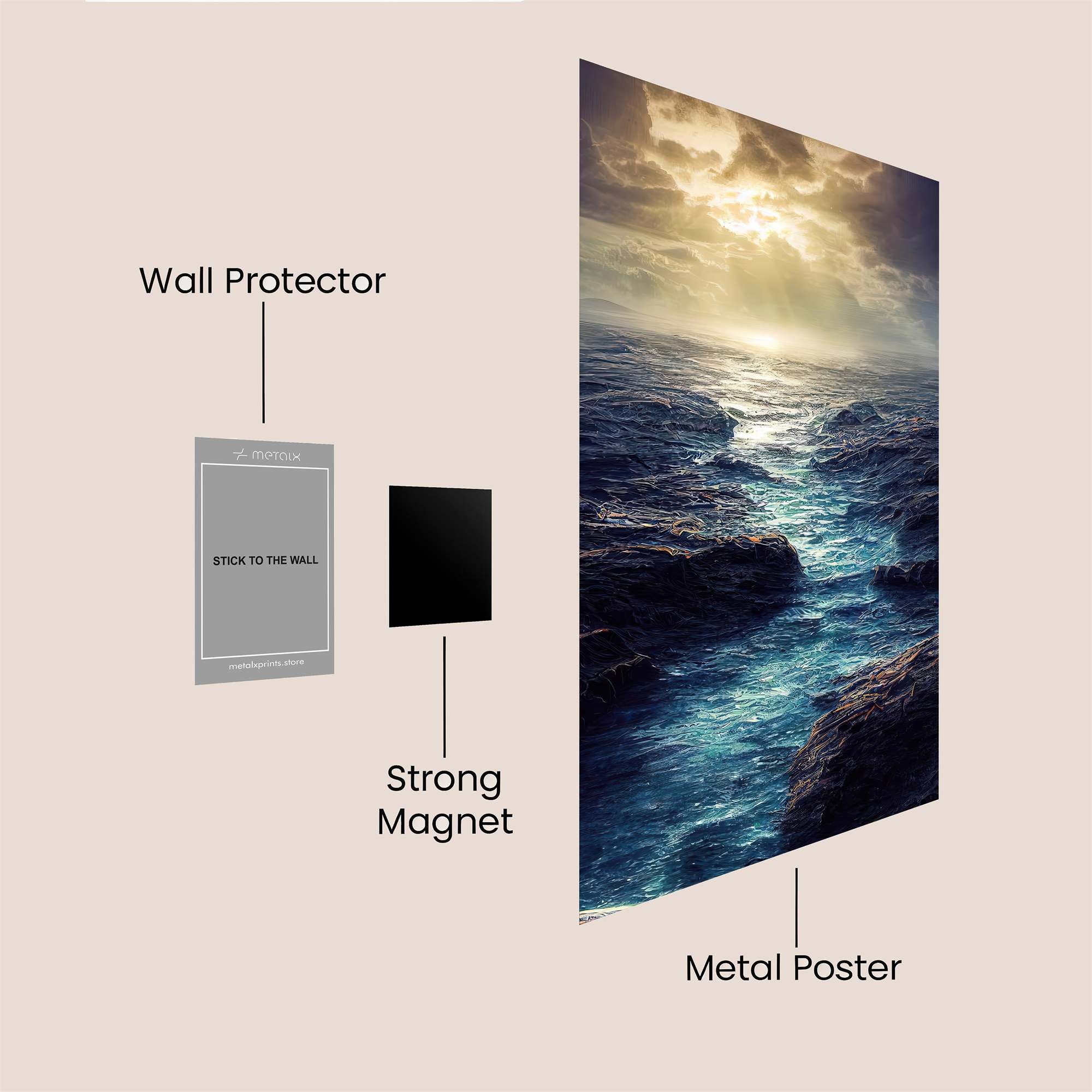 Celestial Serenity Safe Wall Magnetic / M