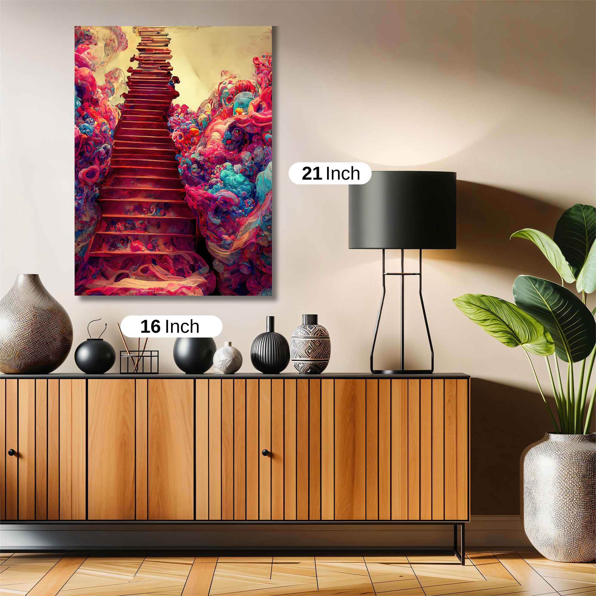 Stairway Dreamscape Safe Wall Magnetic / M