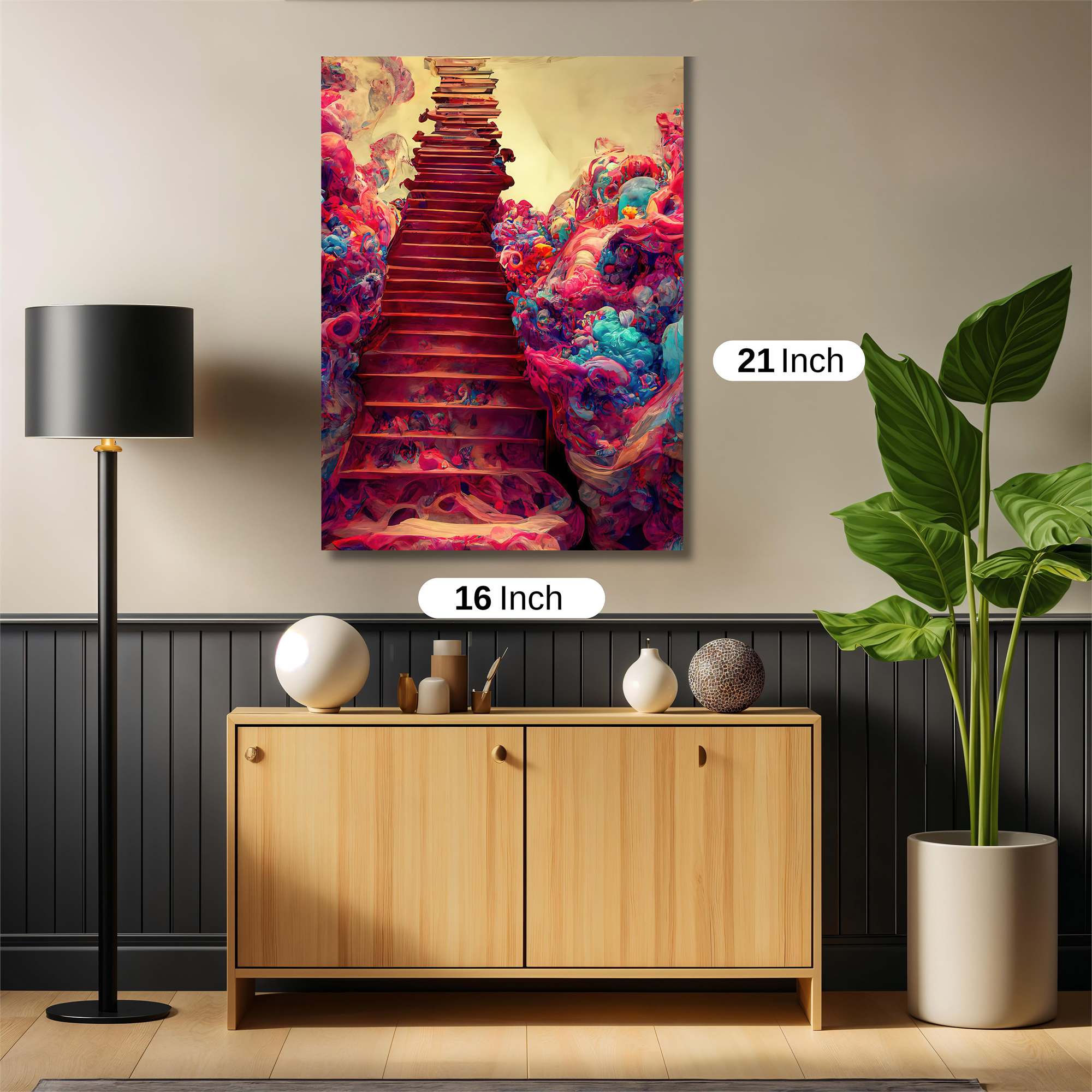 Stairway Dreamscape Safe Wall Magnetic / M