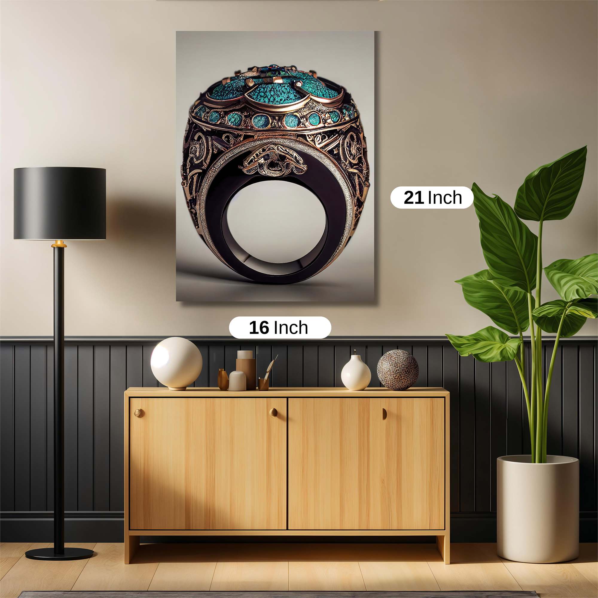 Jewel Enigma Safe Wall Magnetic / M
