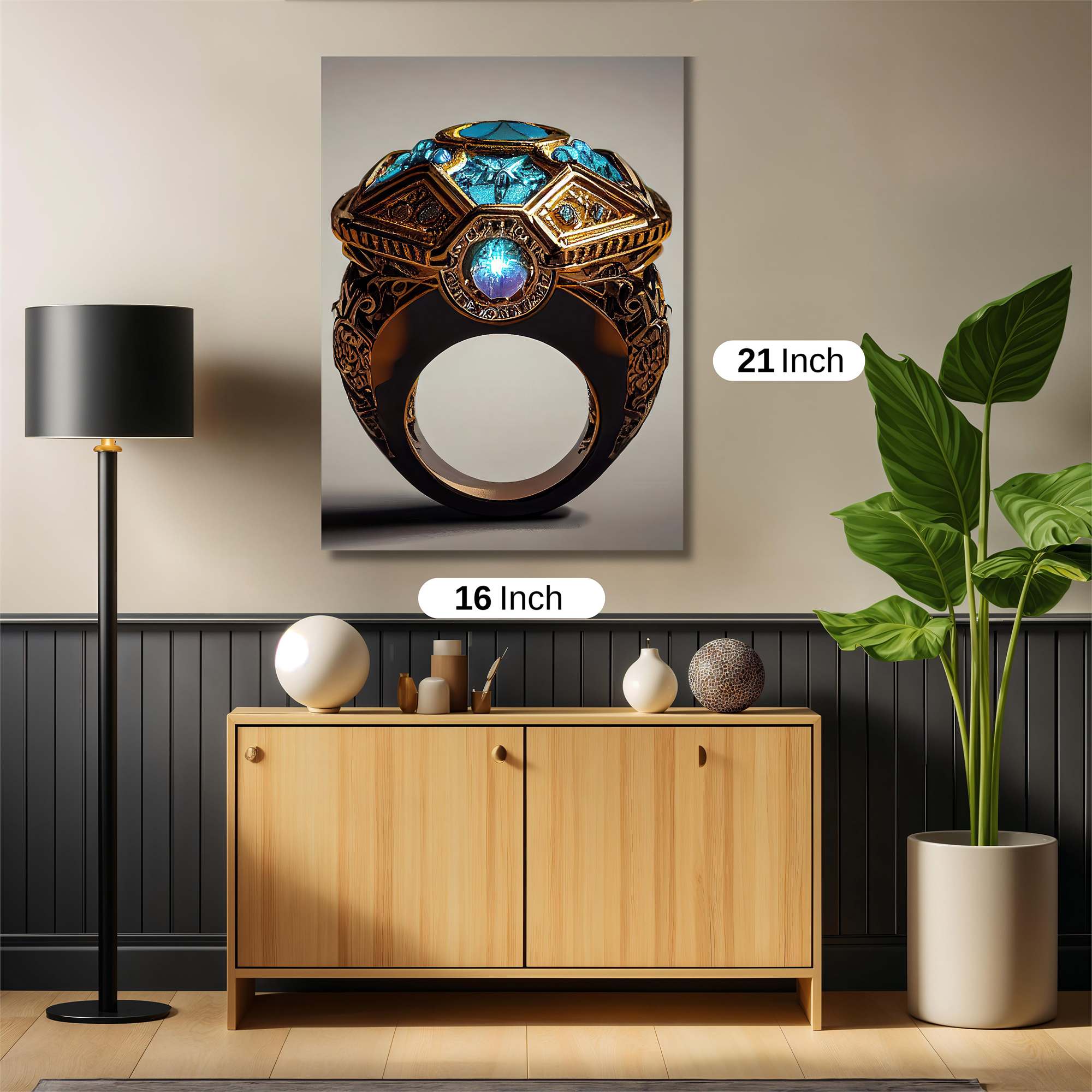 Sapphire Majesty Safe Wall Magnetic / M