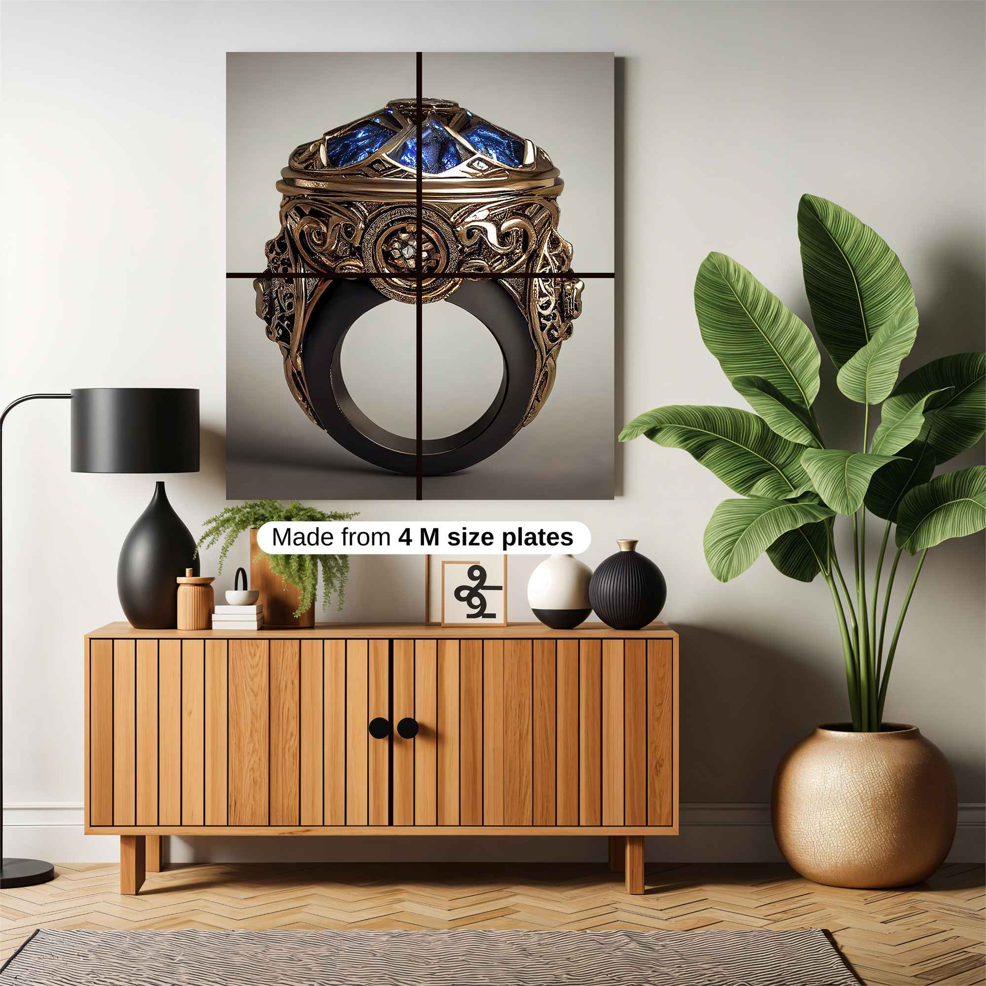 Sapphire Majesty Safe Wall Magnetic / M