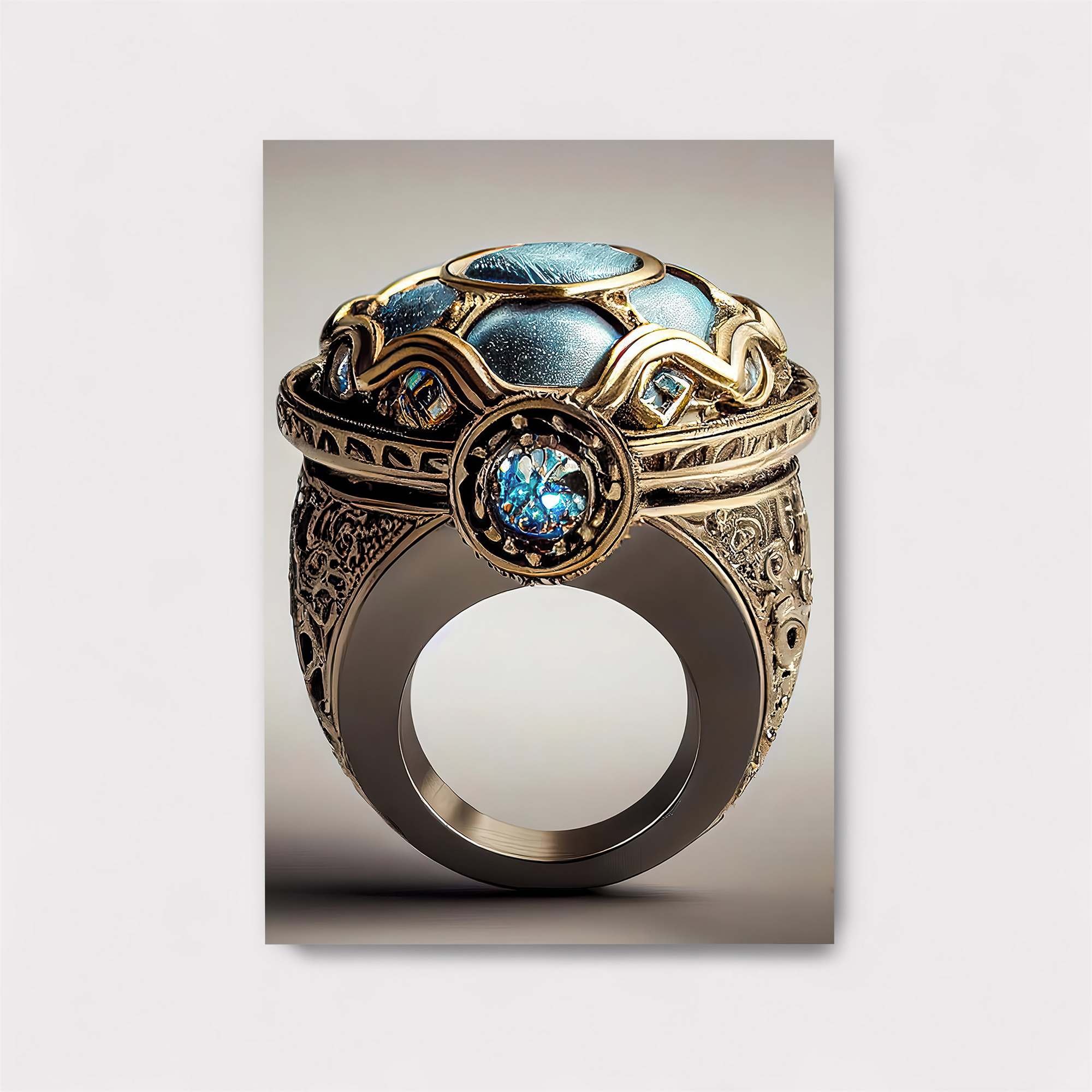 Azure Majesty Safe Wall Magnetic / M