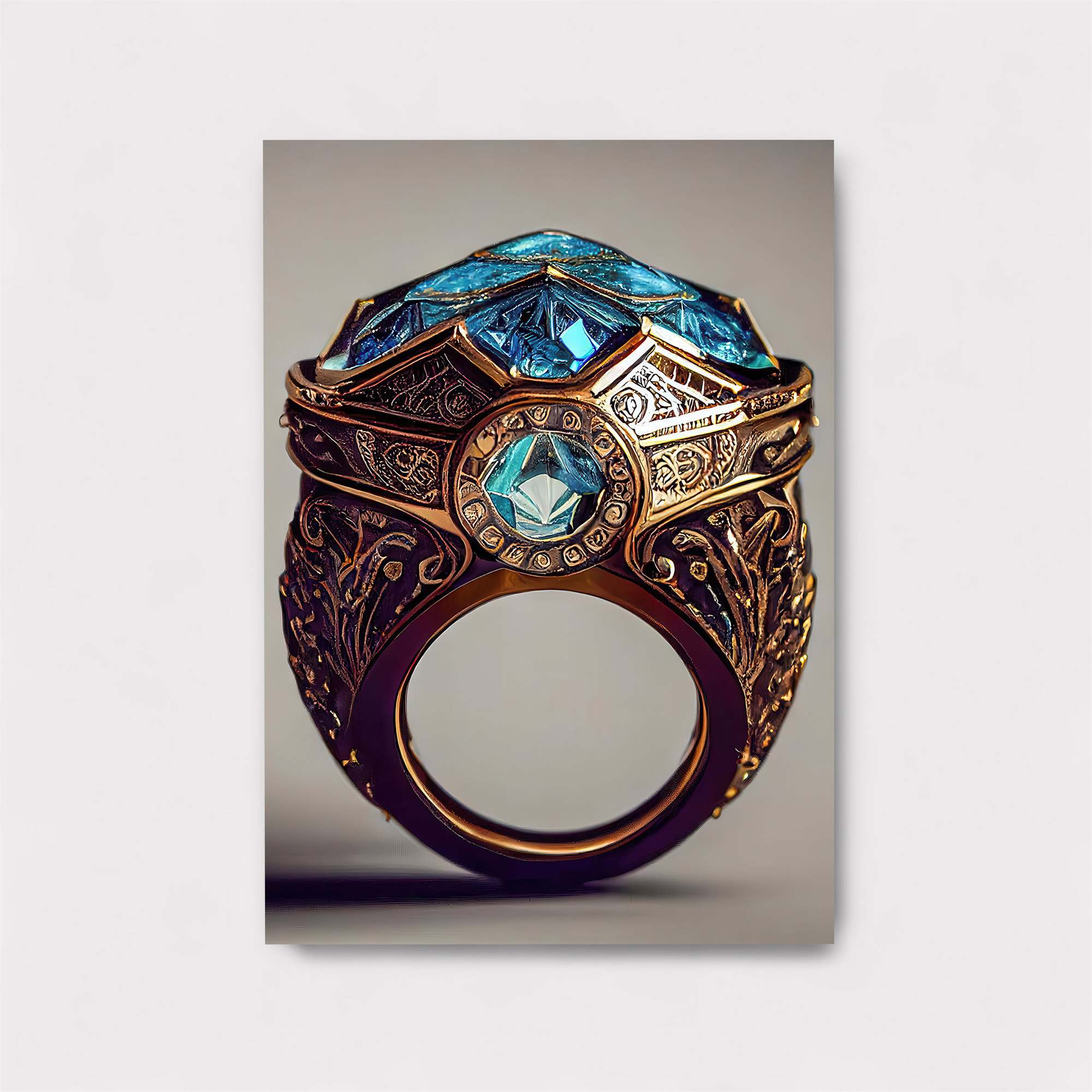 Azure Majesty Safe Wall Magnetic / M