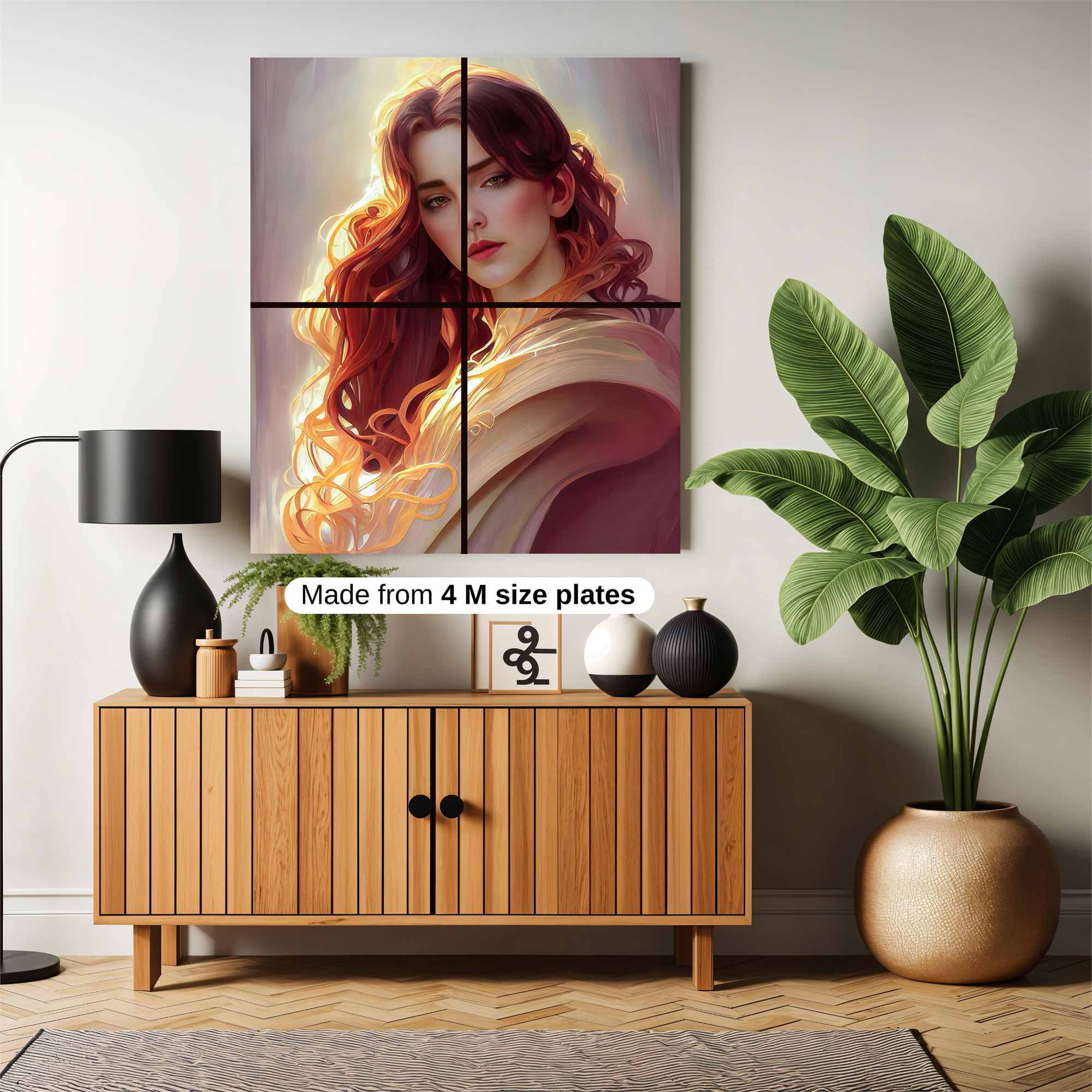 Sunlit Serenity Safe Wall Magnetic / M