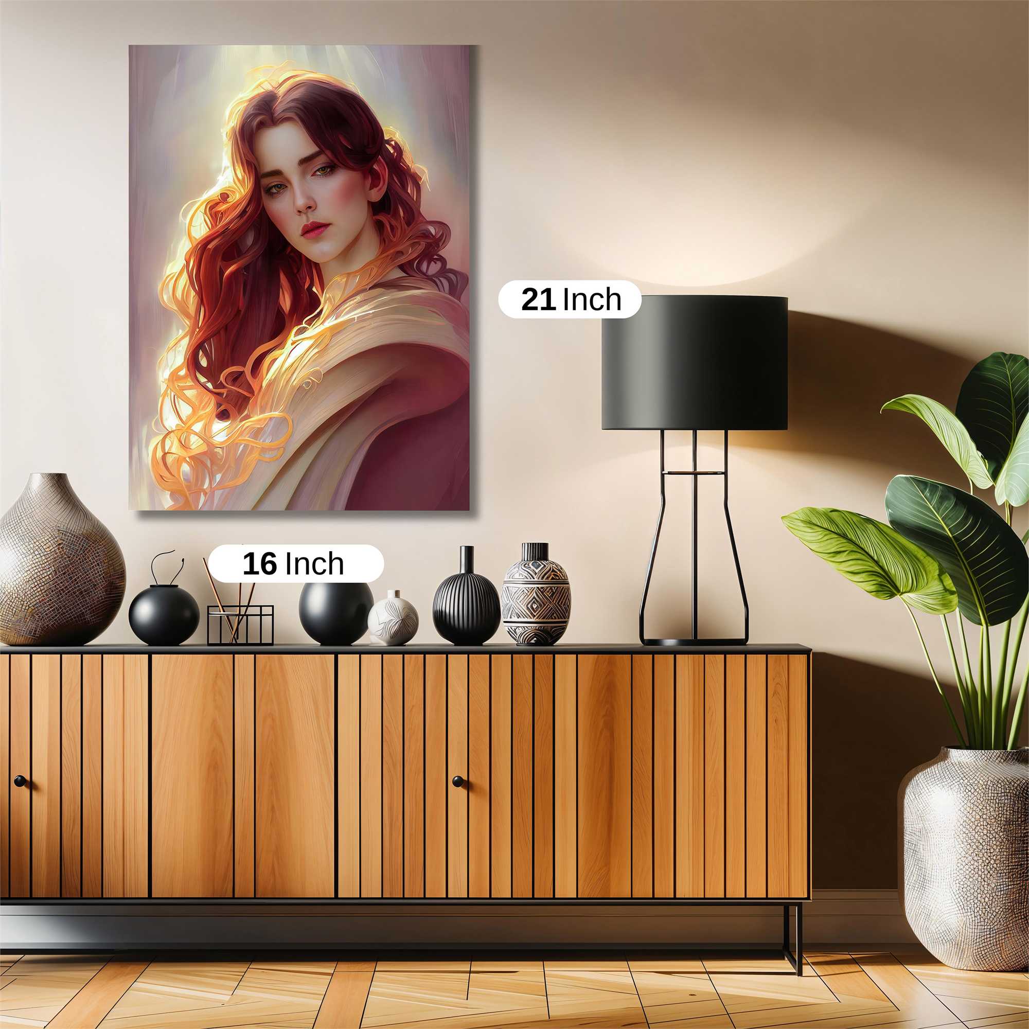 Sunlit Serenity Safe Wall Magnetic / M
