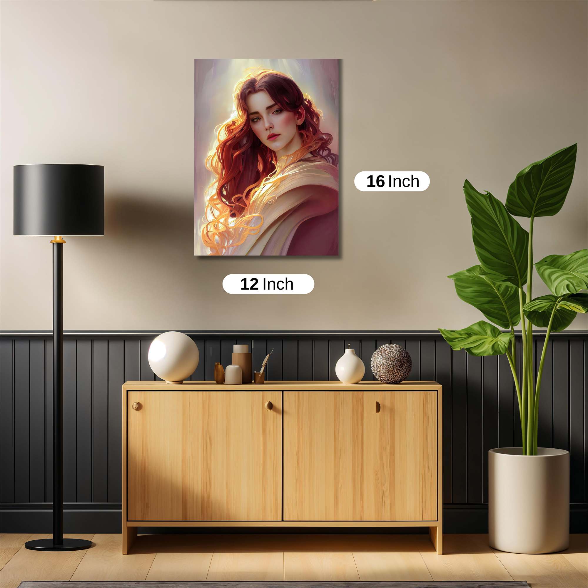 Sunlit Serenity Safe Wall Magnetic / M
