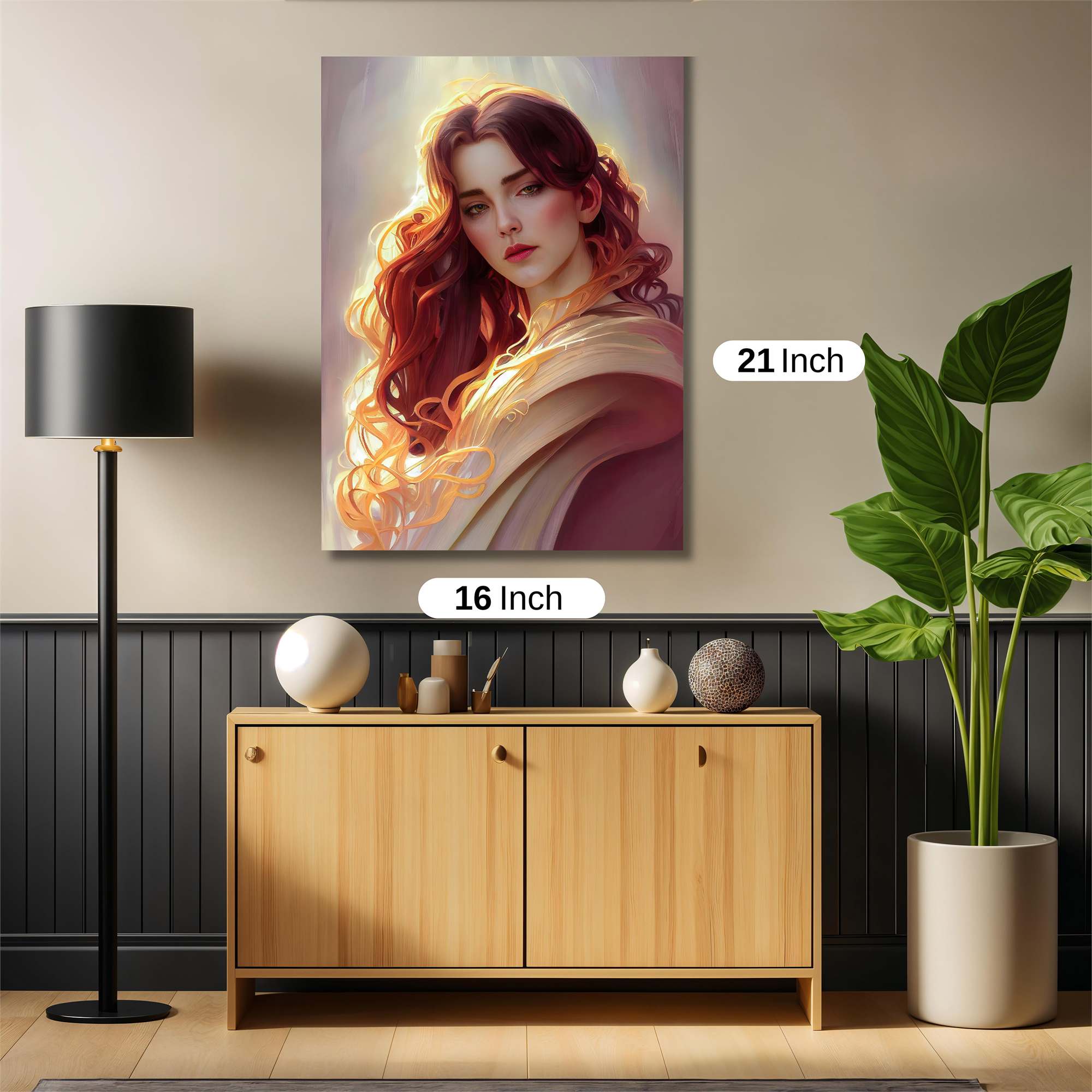 Sunlit Serenity Safe Wall Magnetic / M