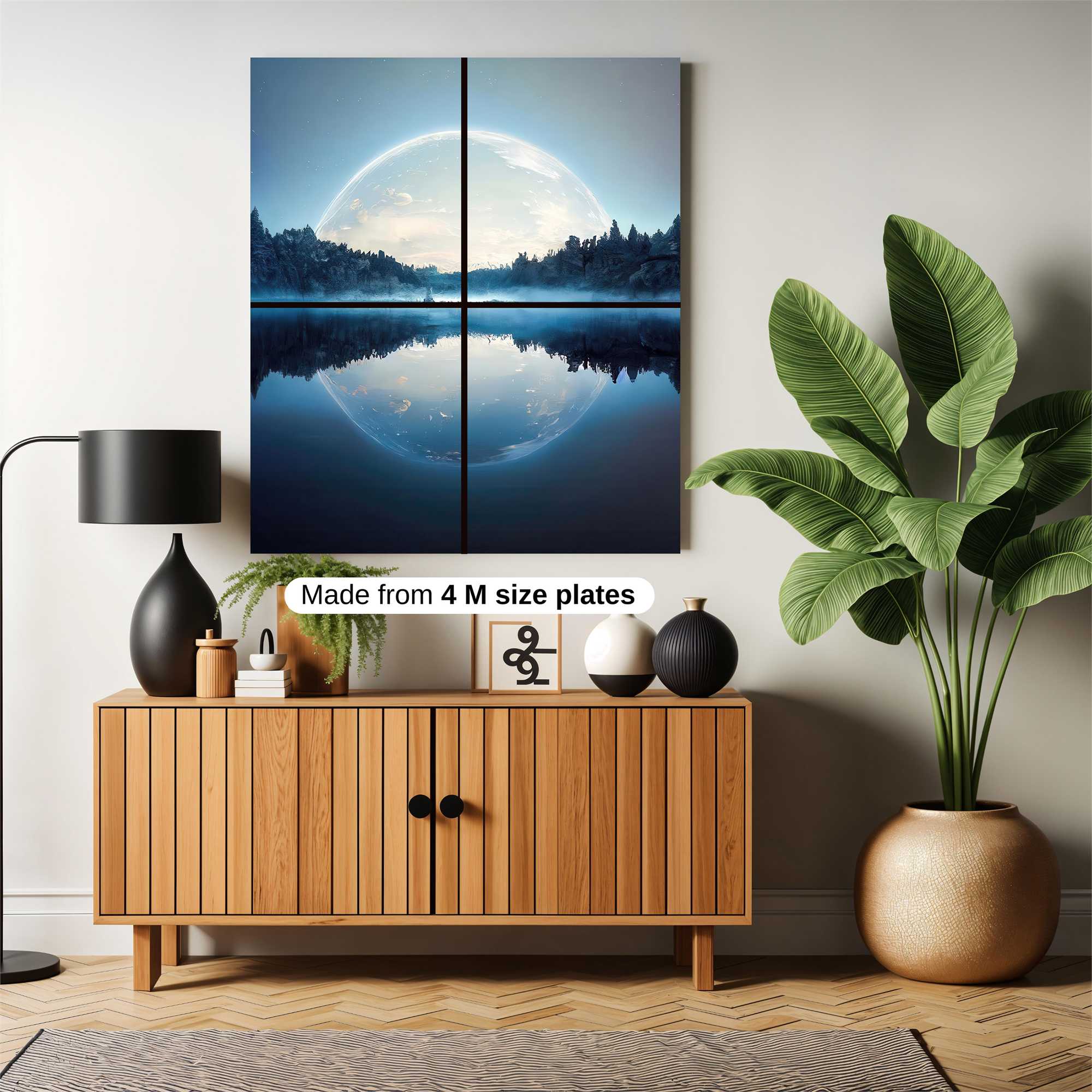 Moon Serenity Safe Wall Magnetic / M