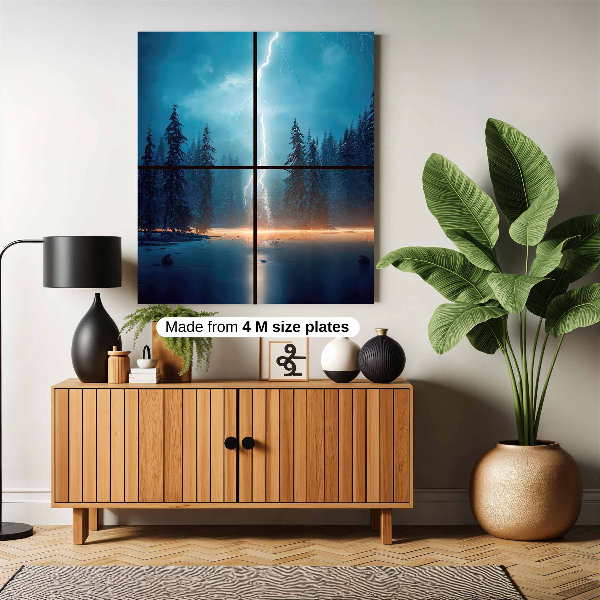 Thunderous Serenity Safe Wall Magnetic / M
