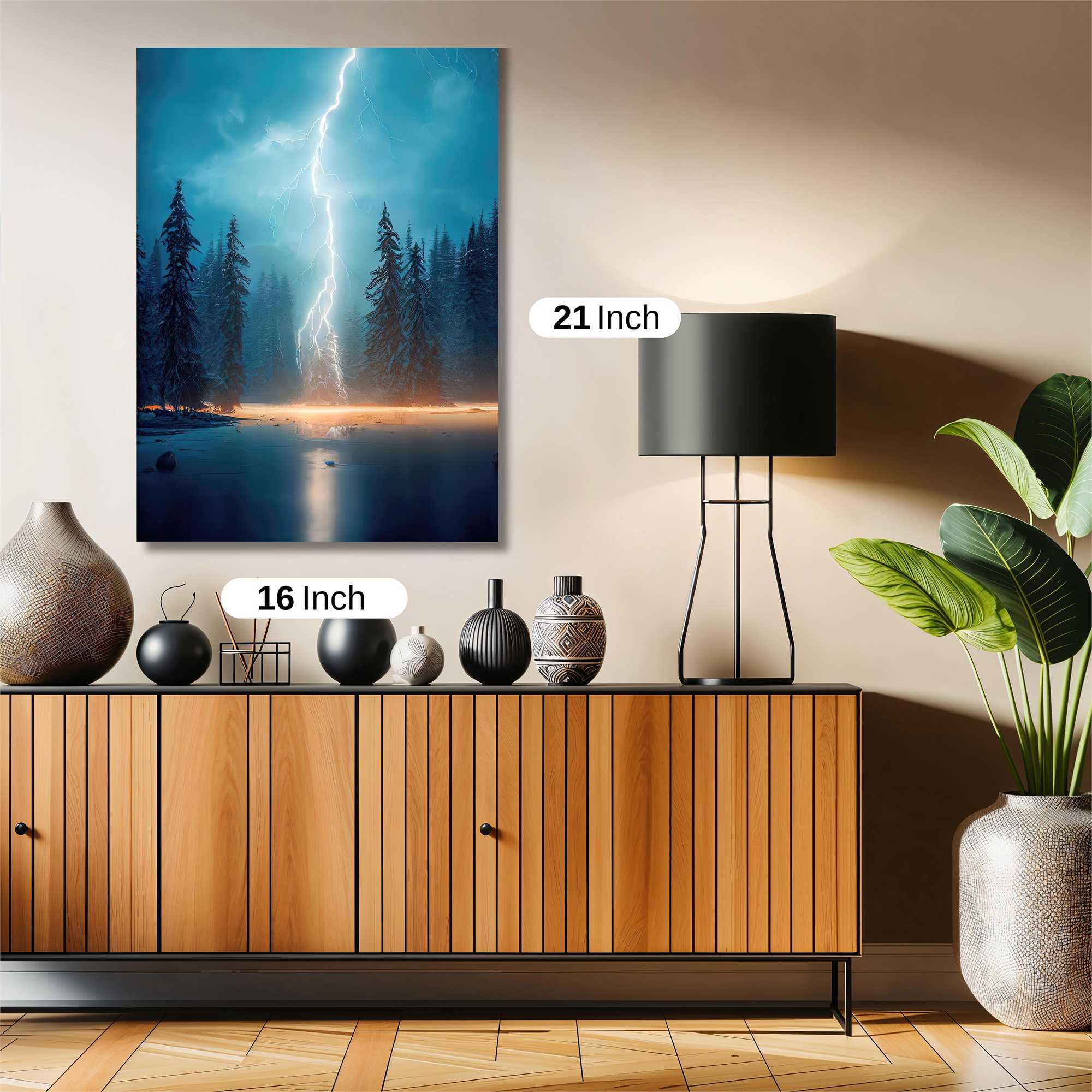 Thunderous Serenity Safe Wall Magnetic / M