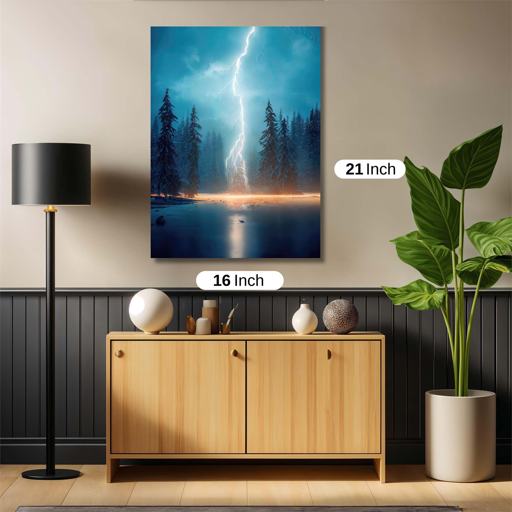Thunderous Serenity Safe Wall Magnetic / M