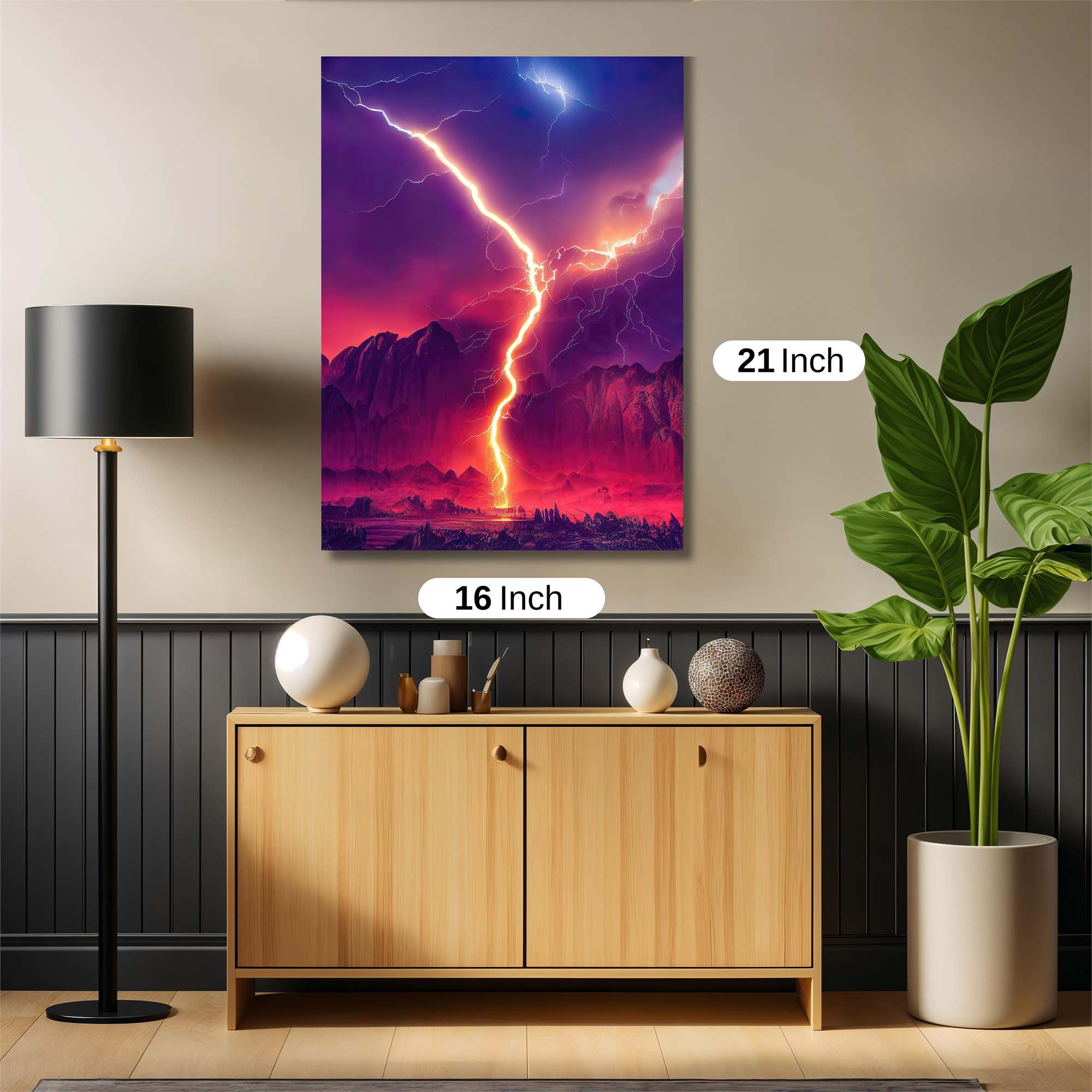 Thunderous Fury Safe Wall Magnetic / M