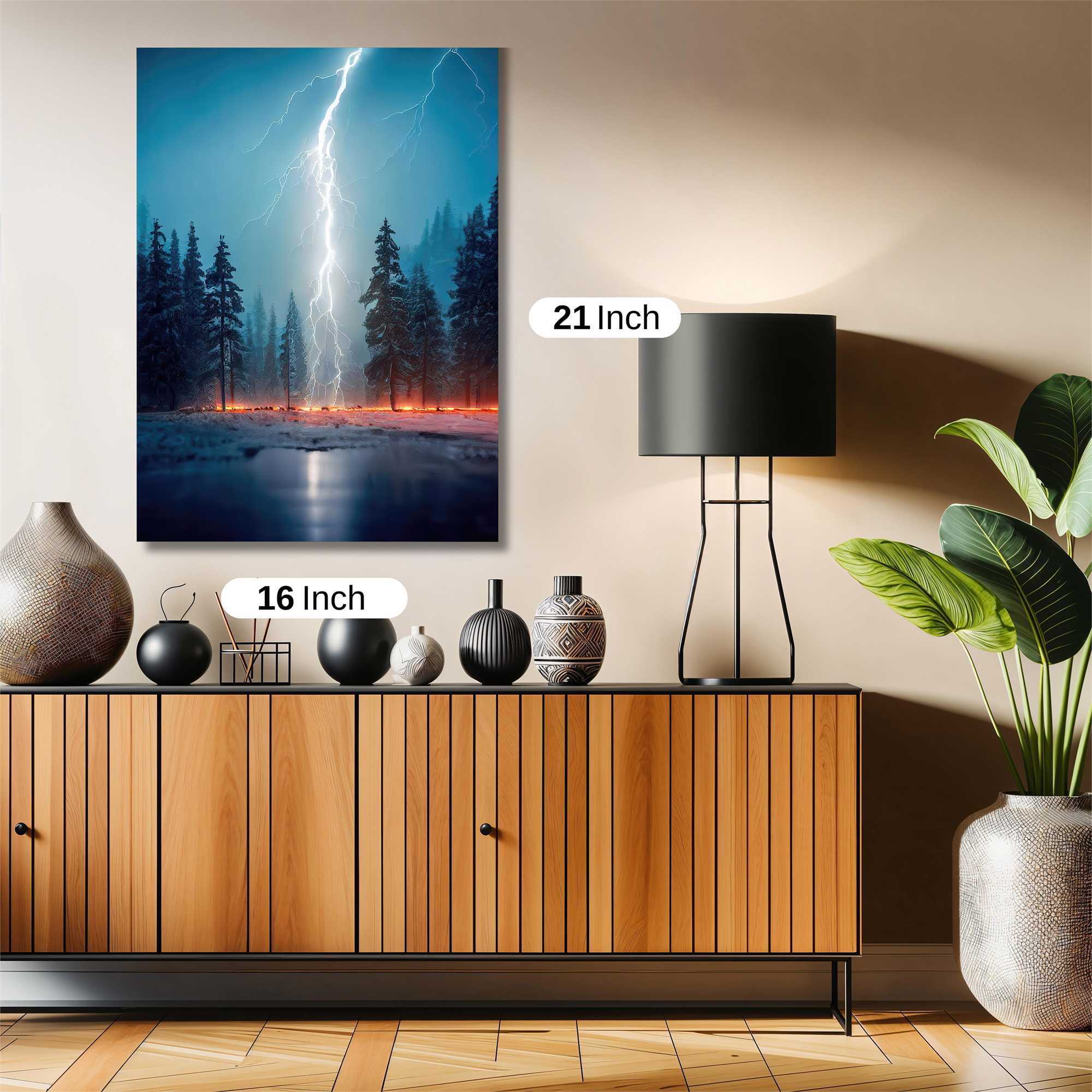 Lightning Serenity Safe Wall Magnetic / M