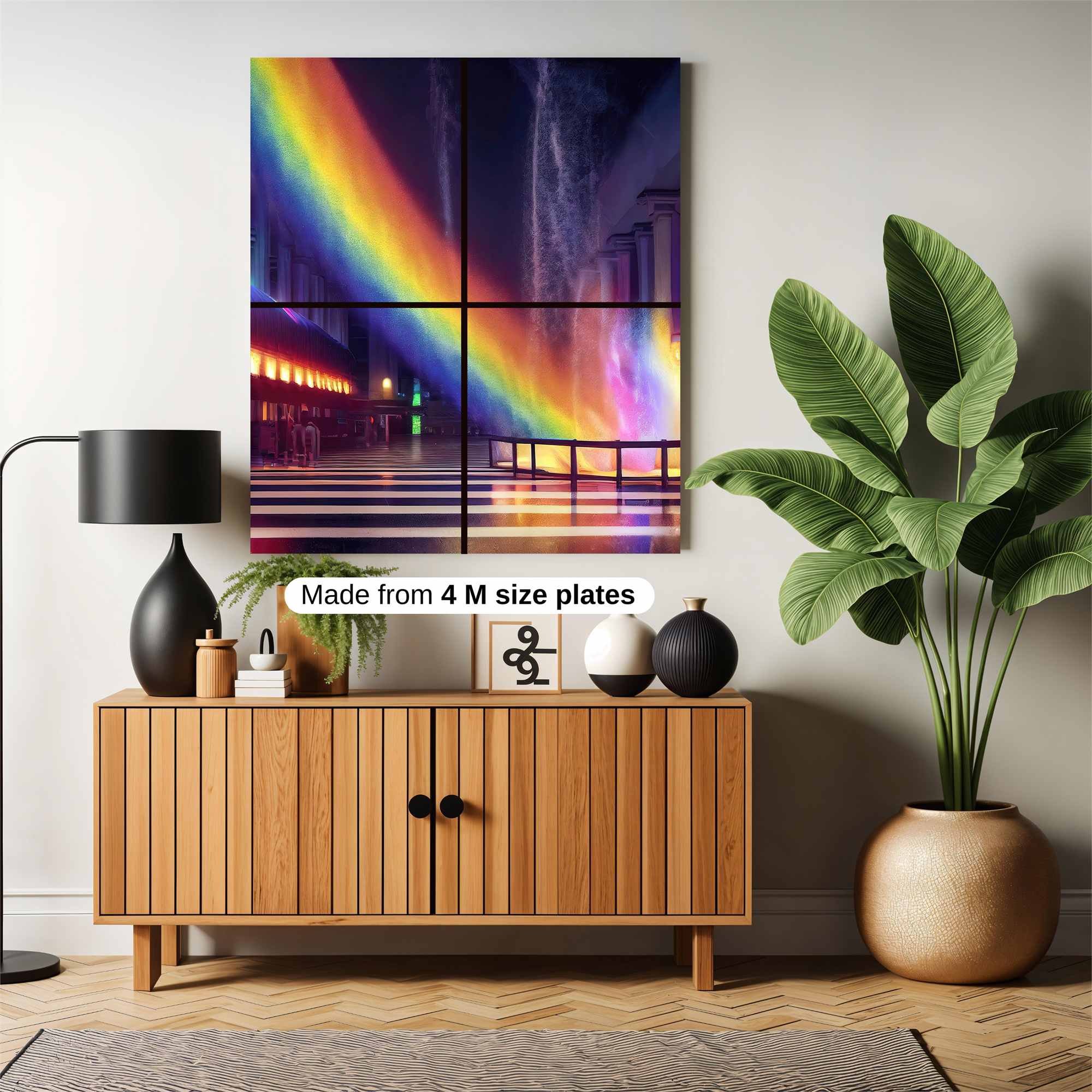 Rainbow Reverie Safe Wall Magnetic / M